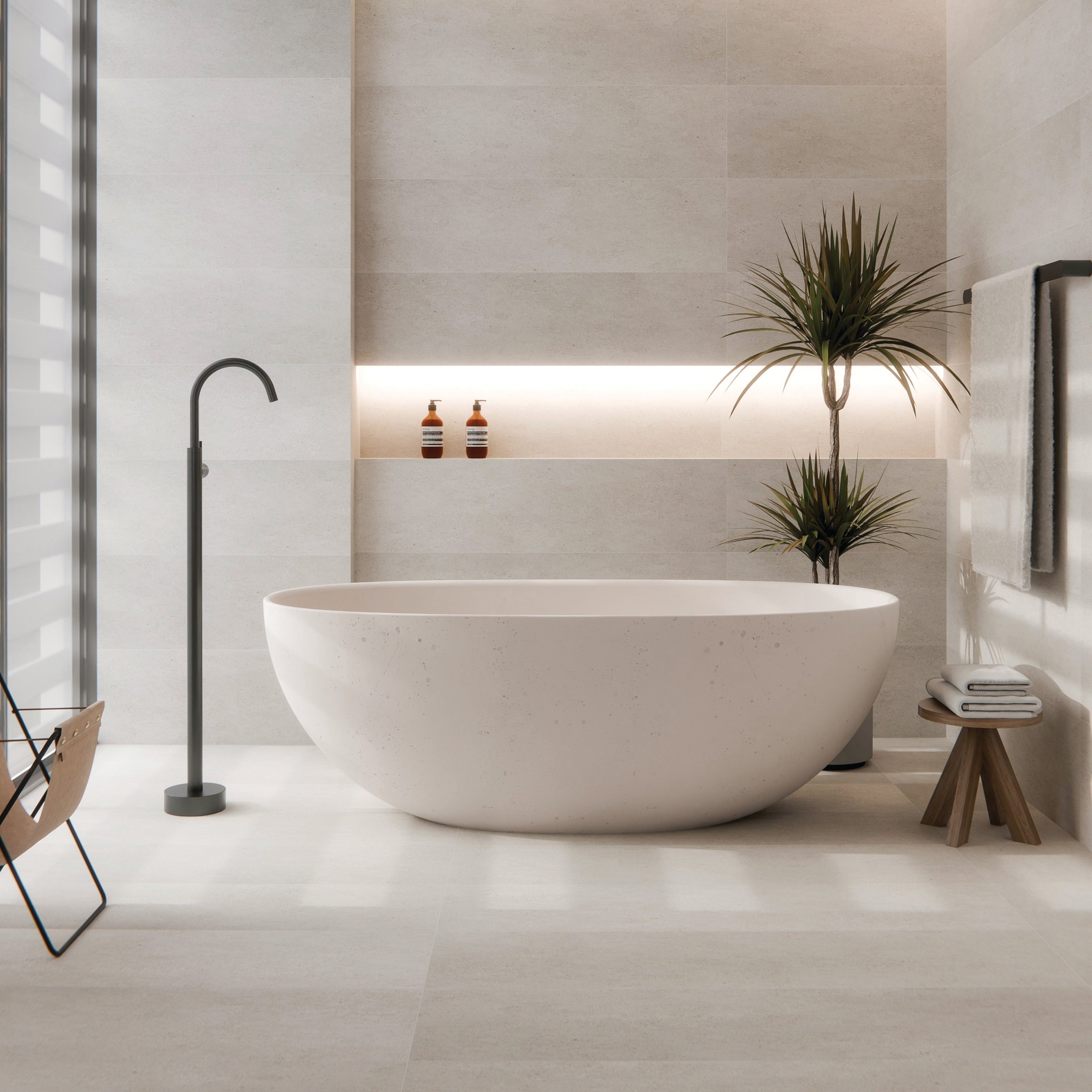 Code Versa Floorstanding Bath Filler with Mixer