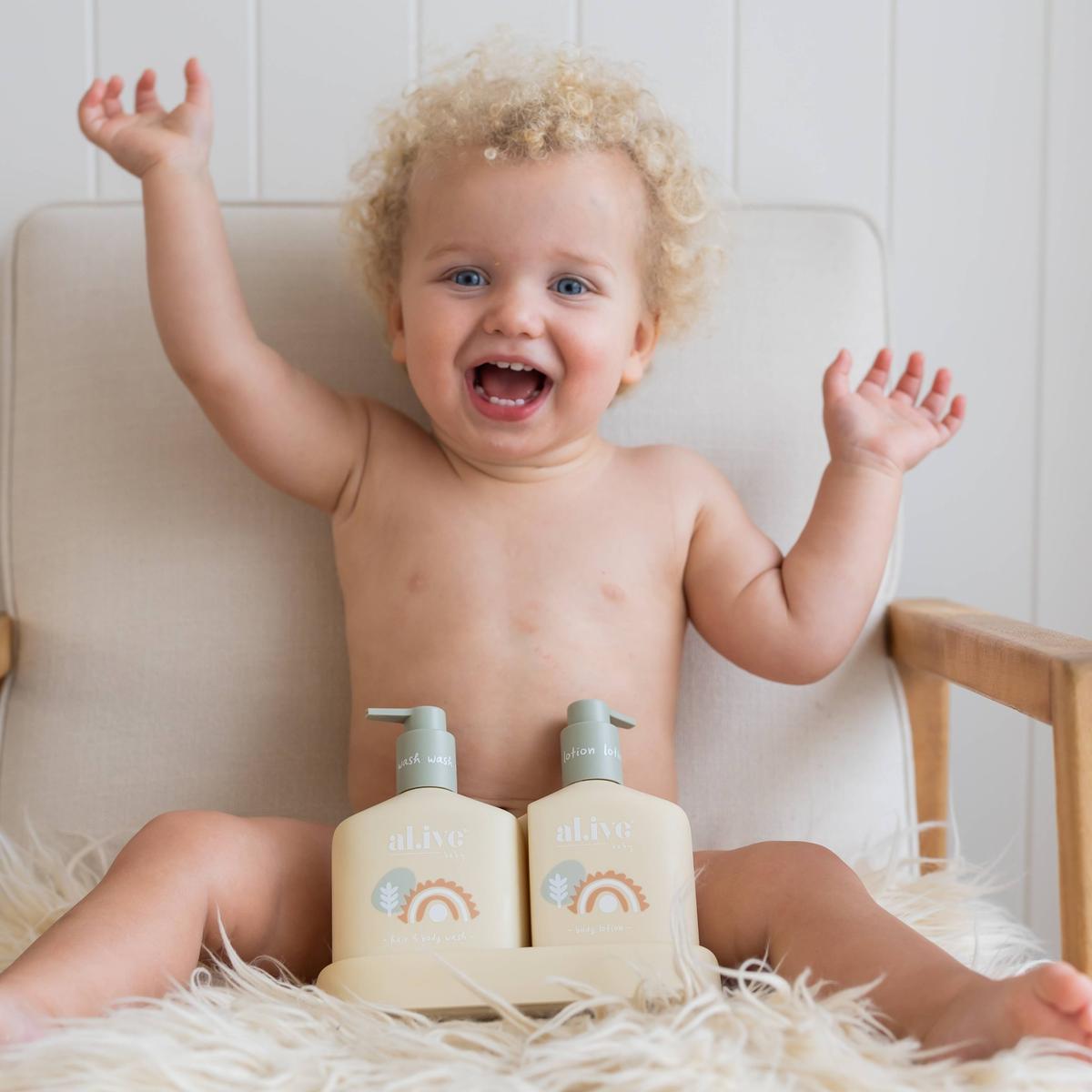 AL.IVE BABY HAIR & BODY DUO - GENTLE PEAR