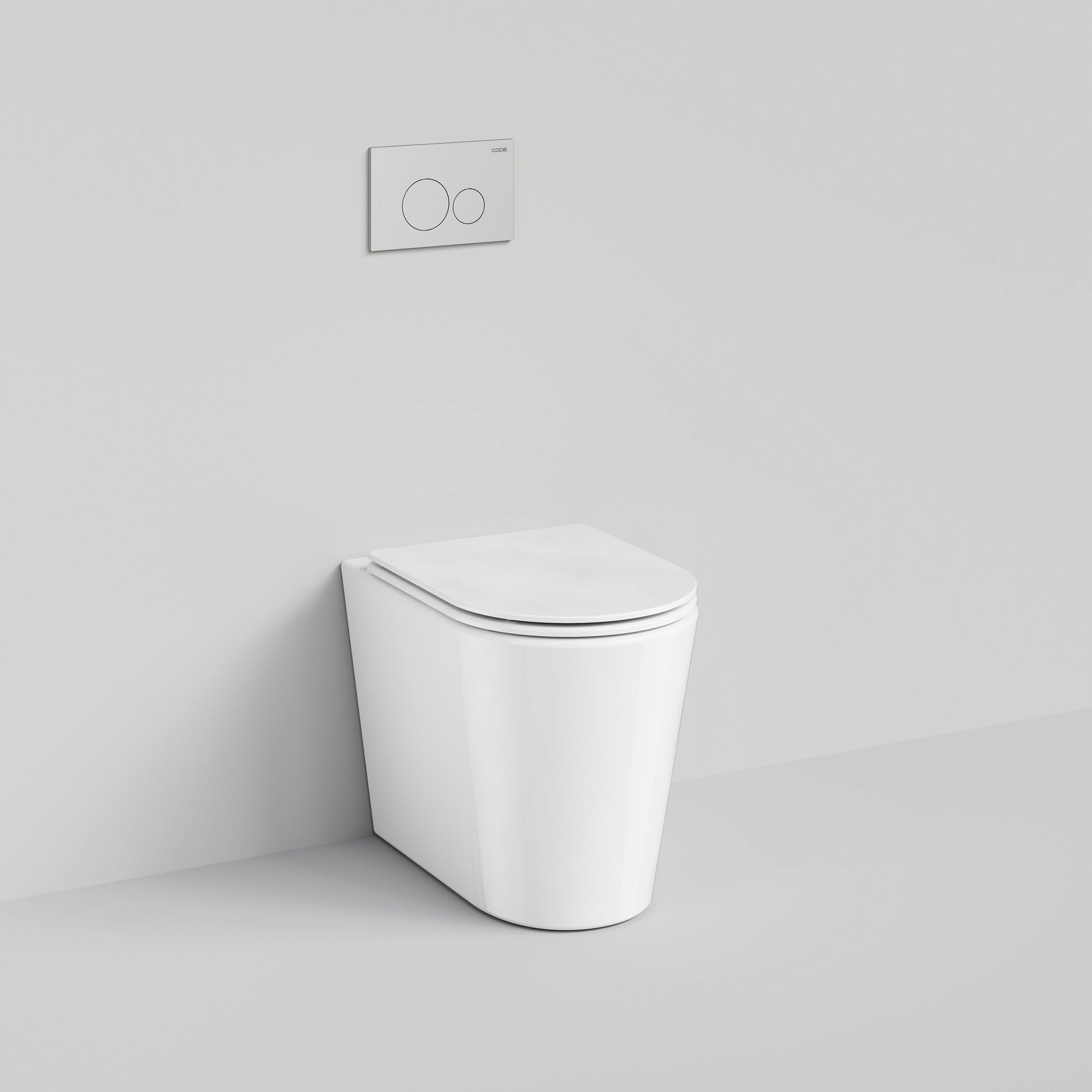 CODE PURE TYPHOON INWALL TOILET SUITE | CHROME BUTTON
