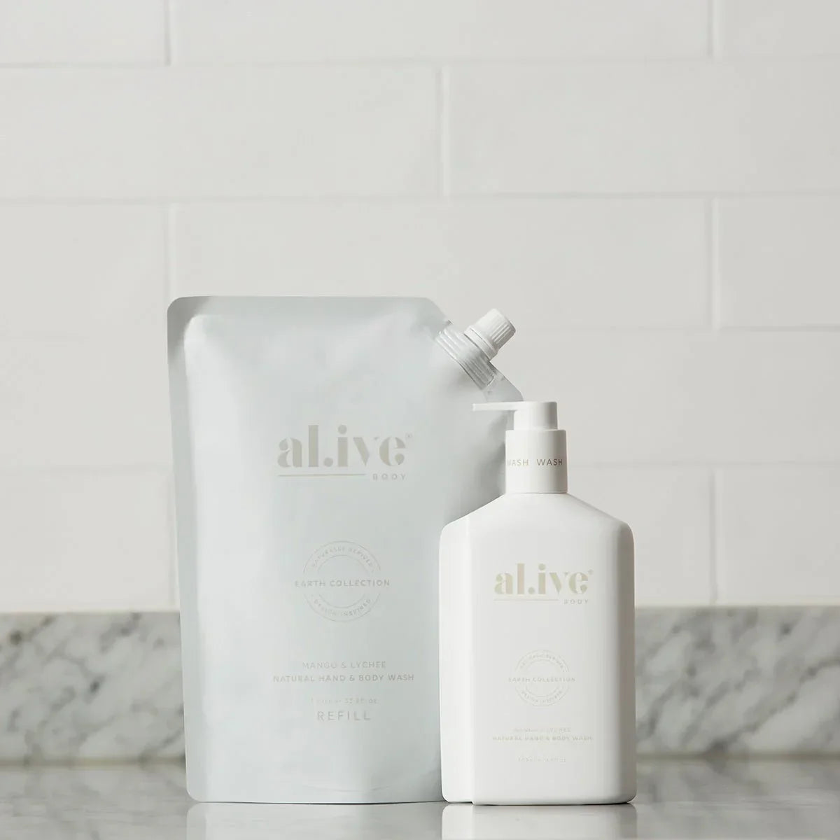 MANGO & LYCHEE  HAND & BODY WASH REFILL