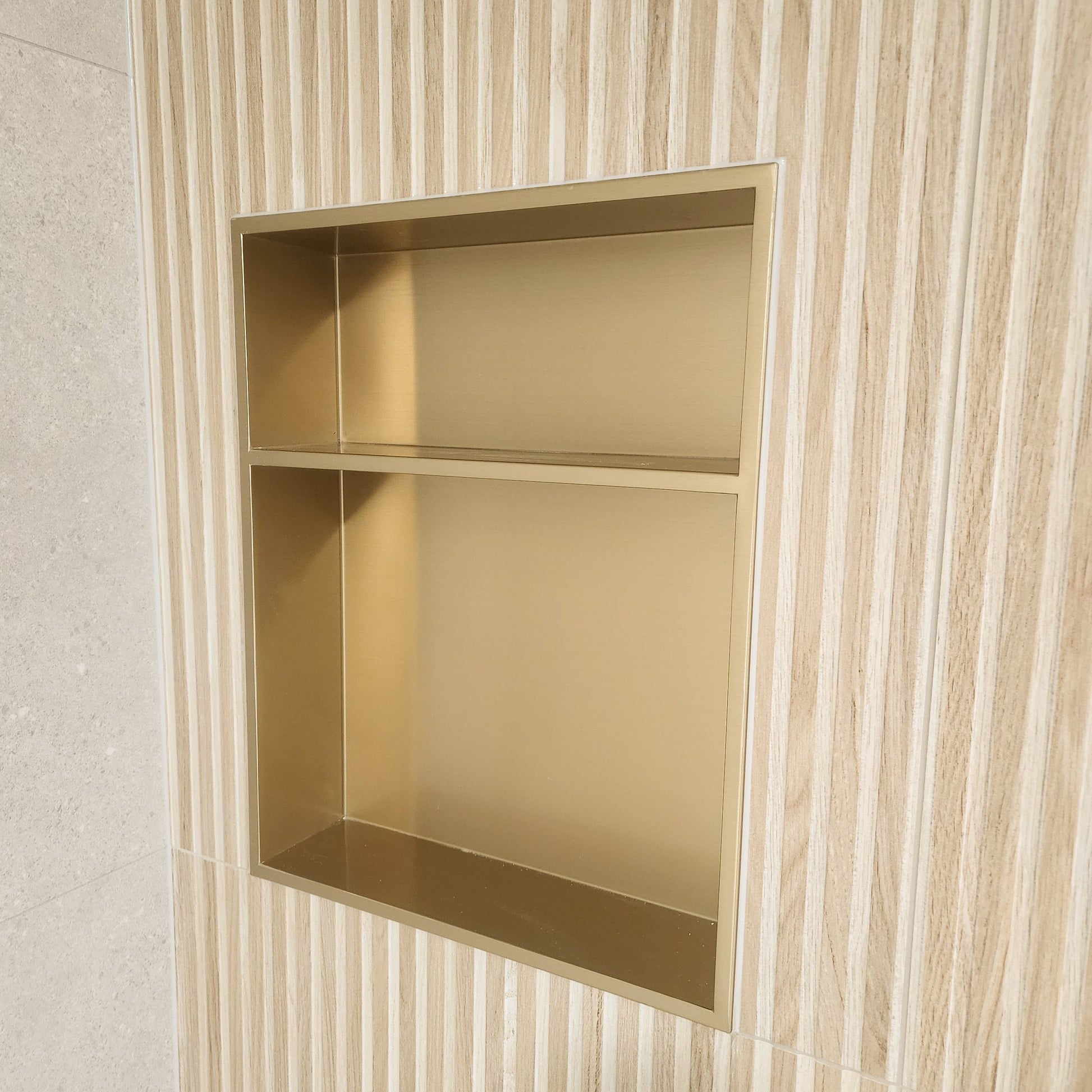 Code Acacia Shower Niche with Shelf