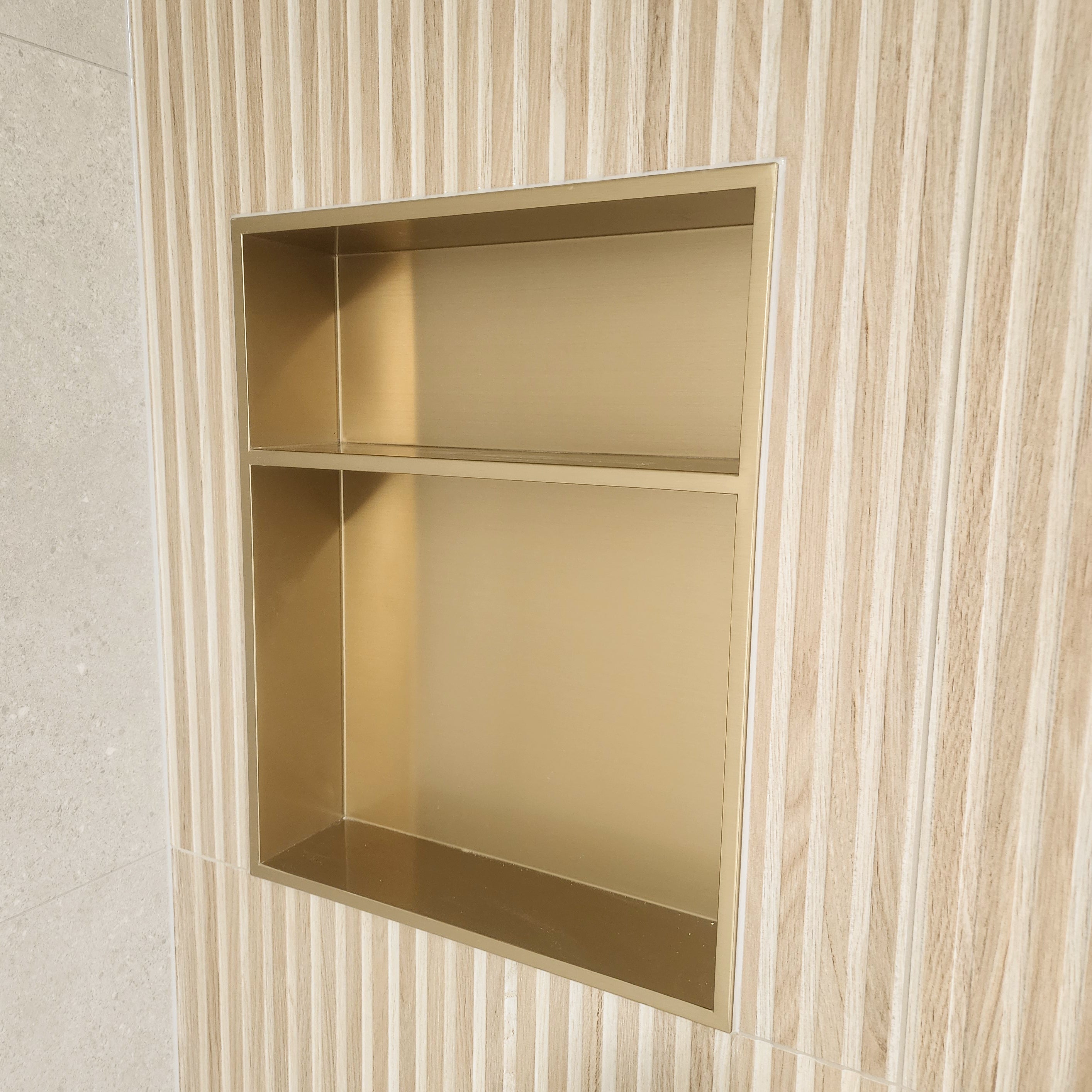 Code Acacia Shower Niche with Shelf