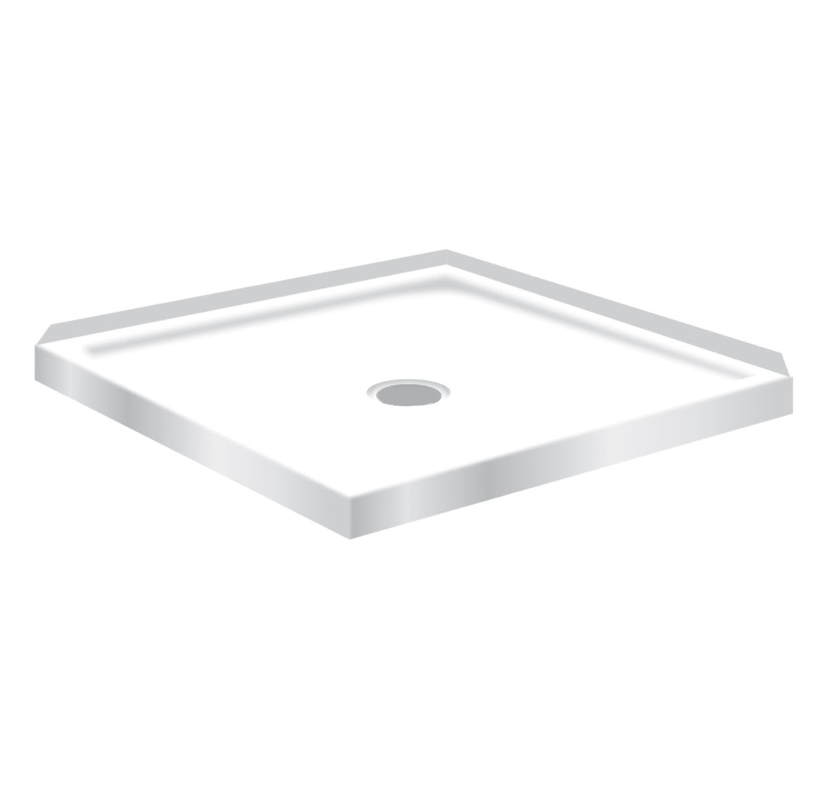 ELITE ACRYLIC 2 SIDED SHOWER TRAYS - 9 SIZES