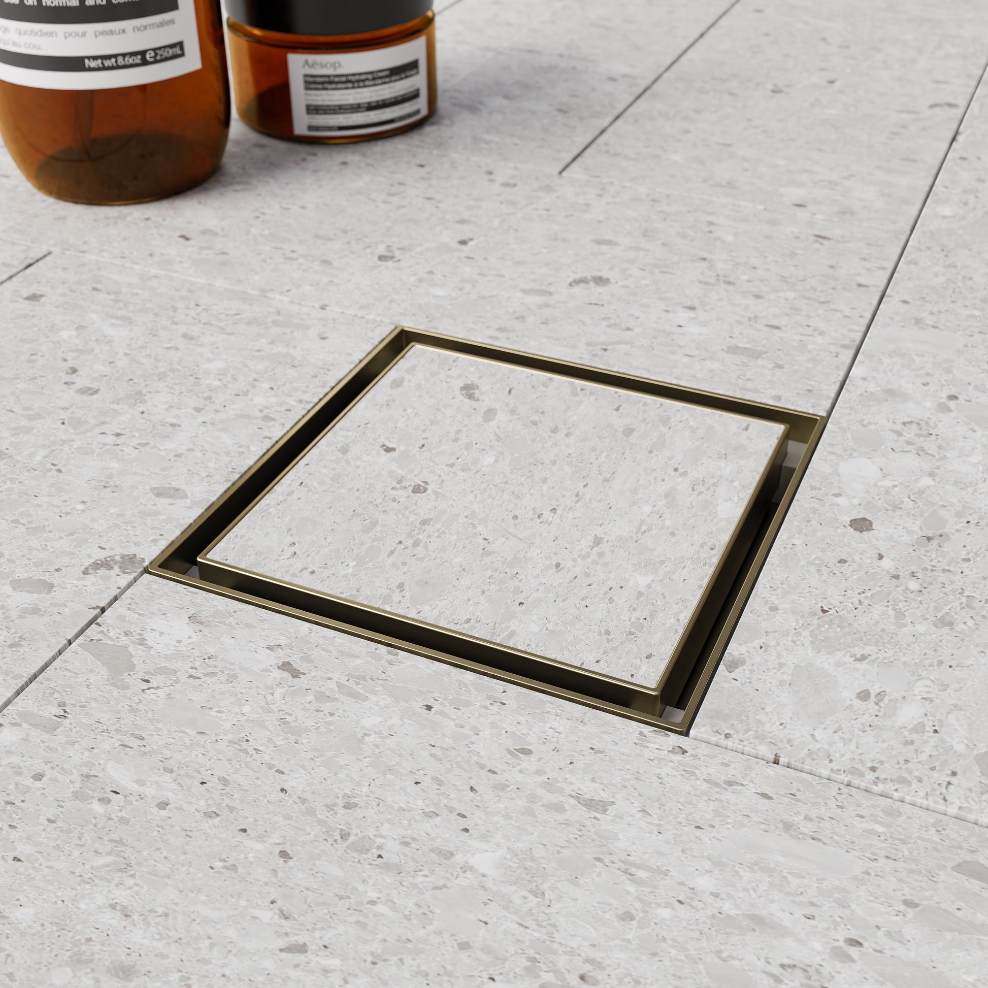 CODE VERSA SQUARE TILED SHOWER FLOOR WASTE