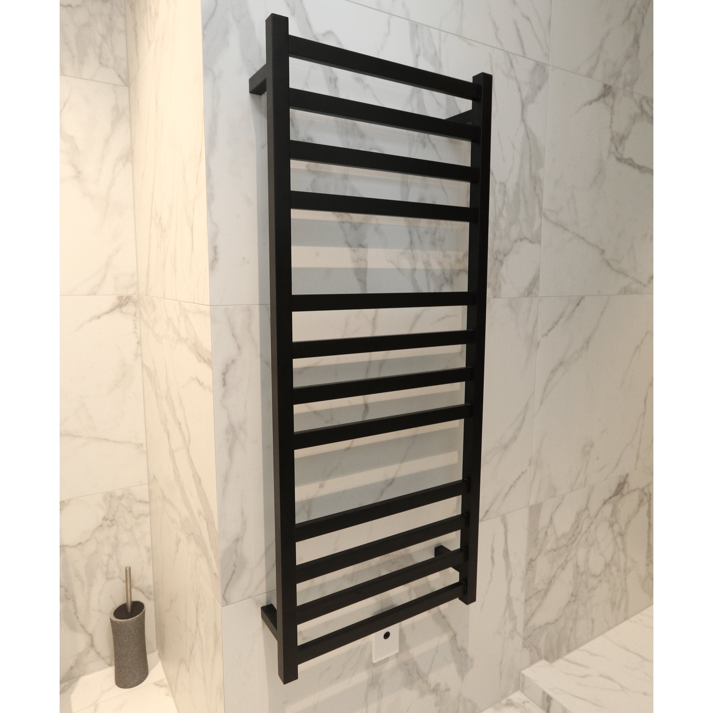 CODE SQUARE HEATED TOWEL LADDERS 1200X500MM - 5 COLOURS