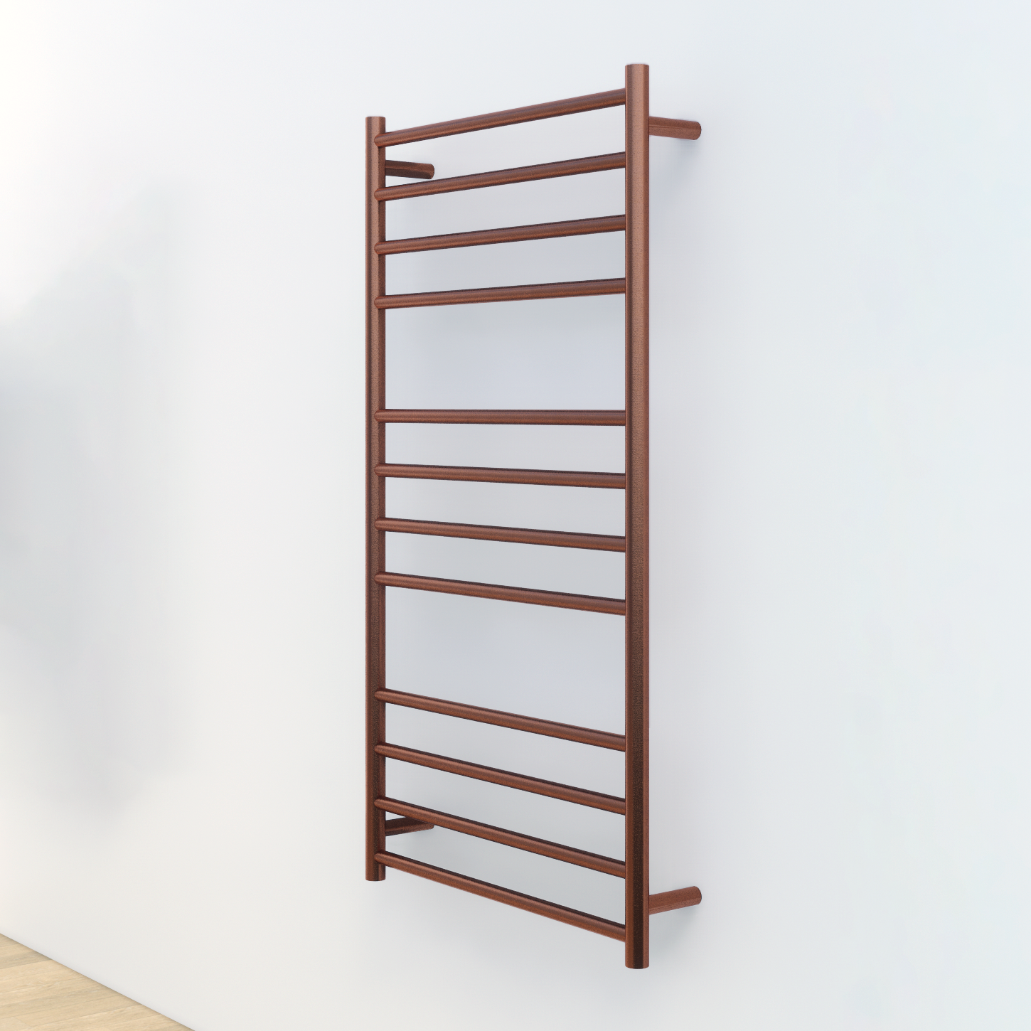 CODE ROUND HEATED TOWEL LADDER 1200X650MM - 6 COLOURS