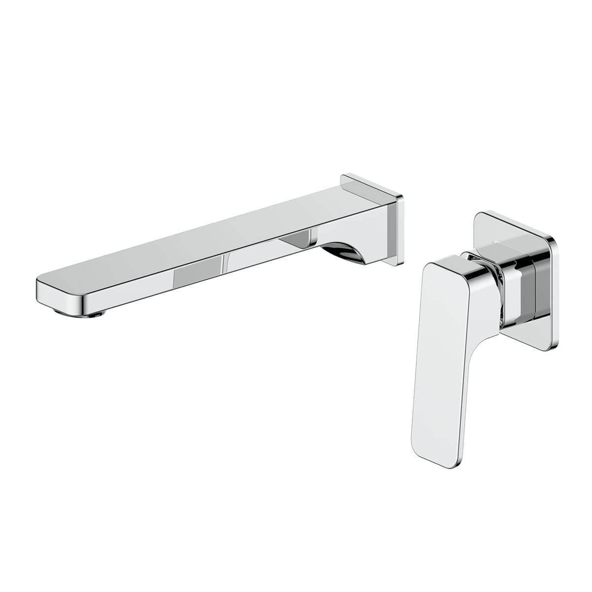 GREENS SWEPT WALL BASIN MIXER - 5 COLOURS