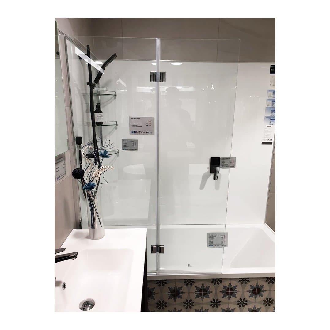 ELITE SHOWER OVER BATH KITS 1800X760MM - 2 OPTIONS
