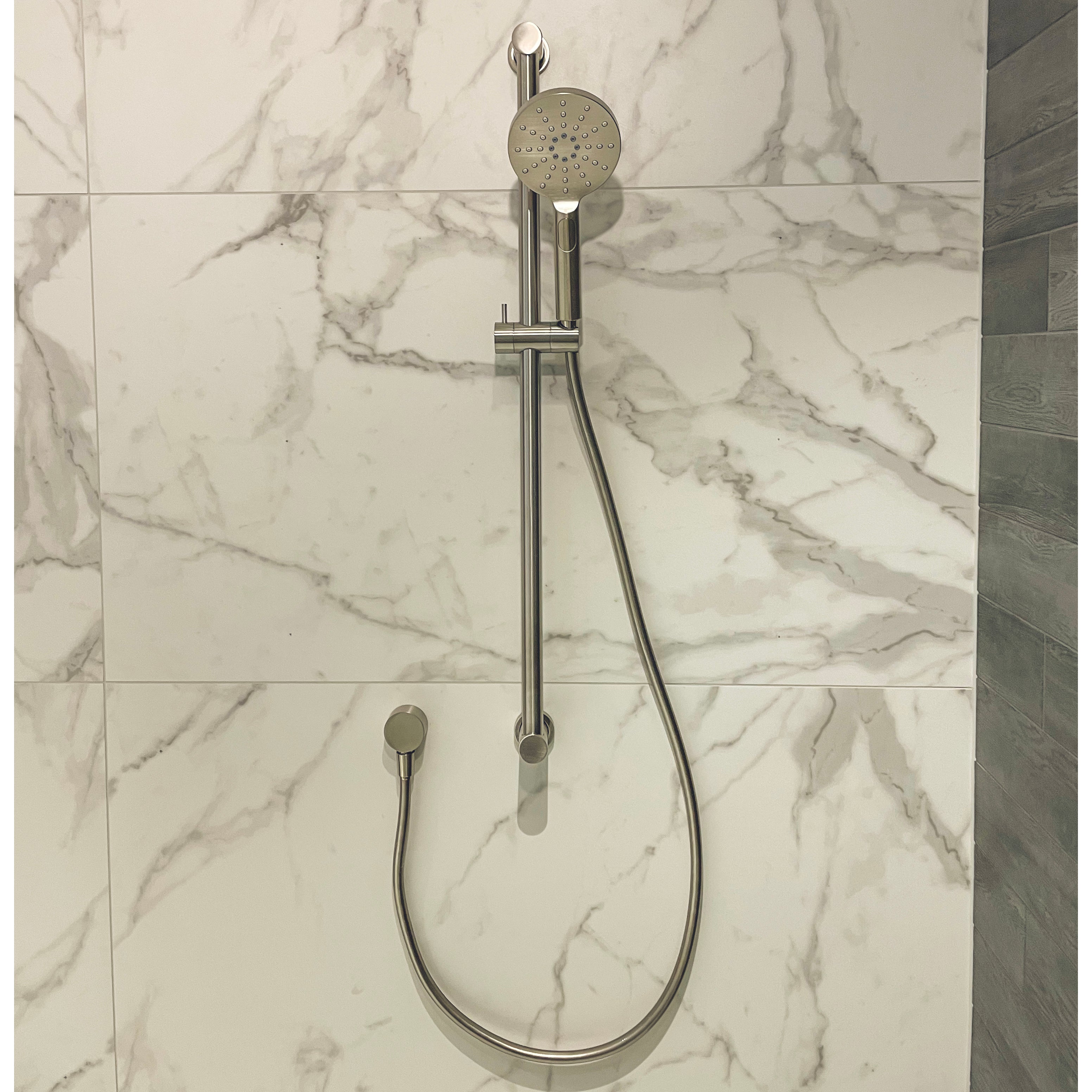 CODE ASPEN SLIDE SHOWER BRUSHED NICKEL
