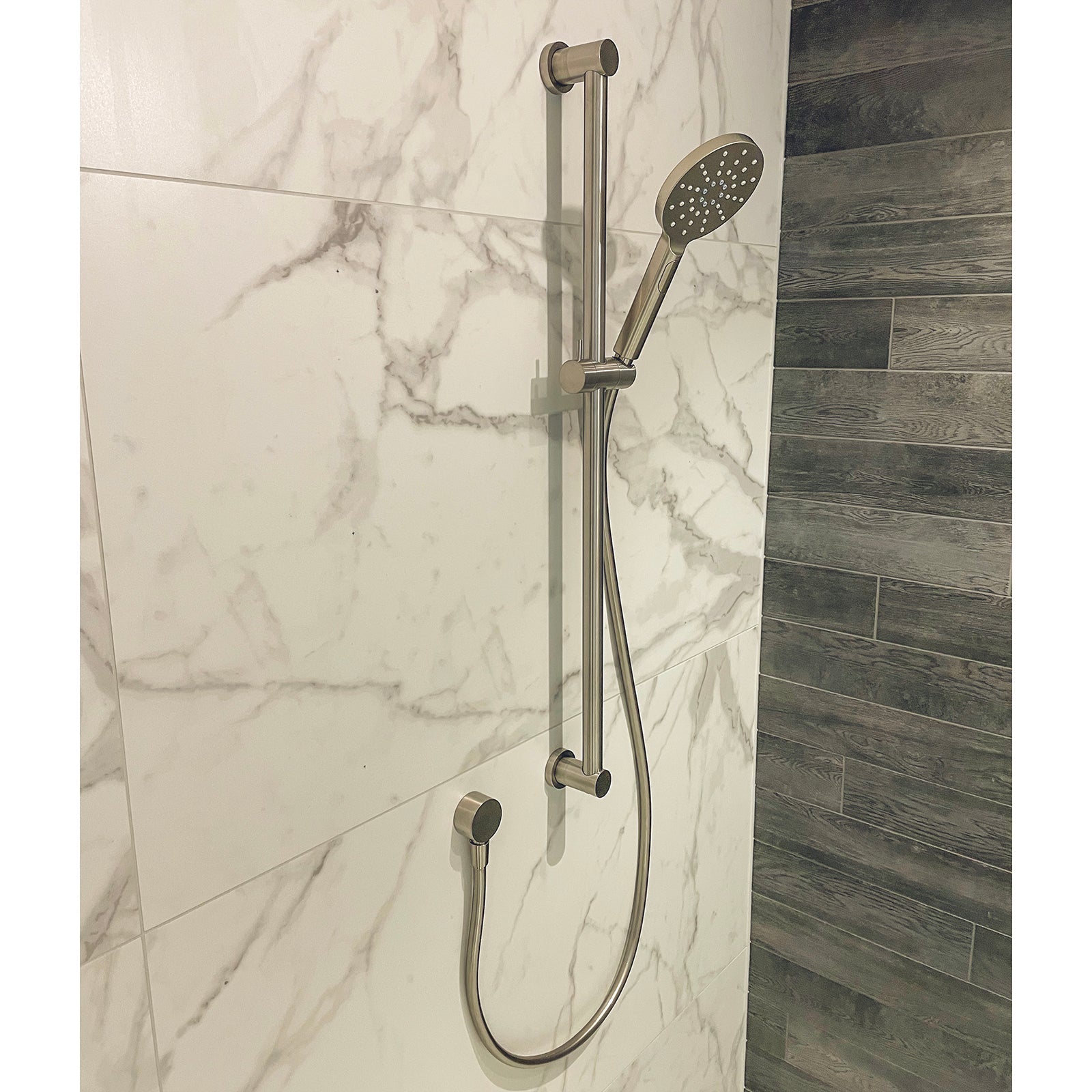 CODE ASPEN SLIDE SHOWER BRUSHED NICKEL