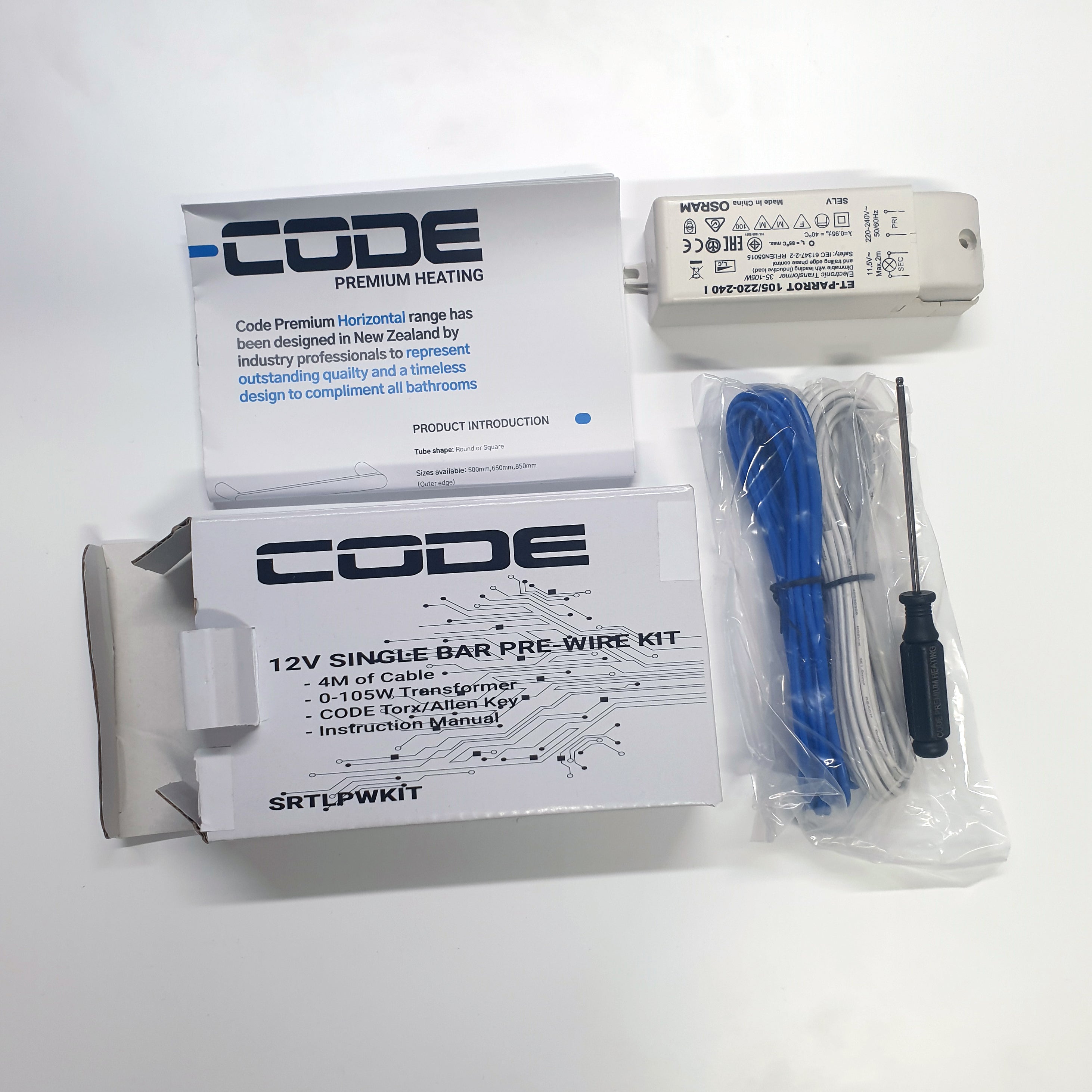 CODE 12V PRE-WIRE KIT
