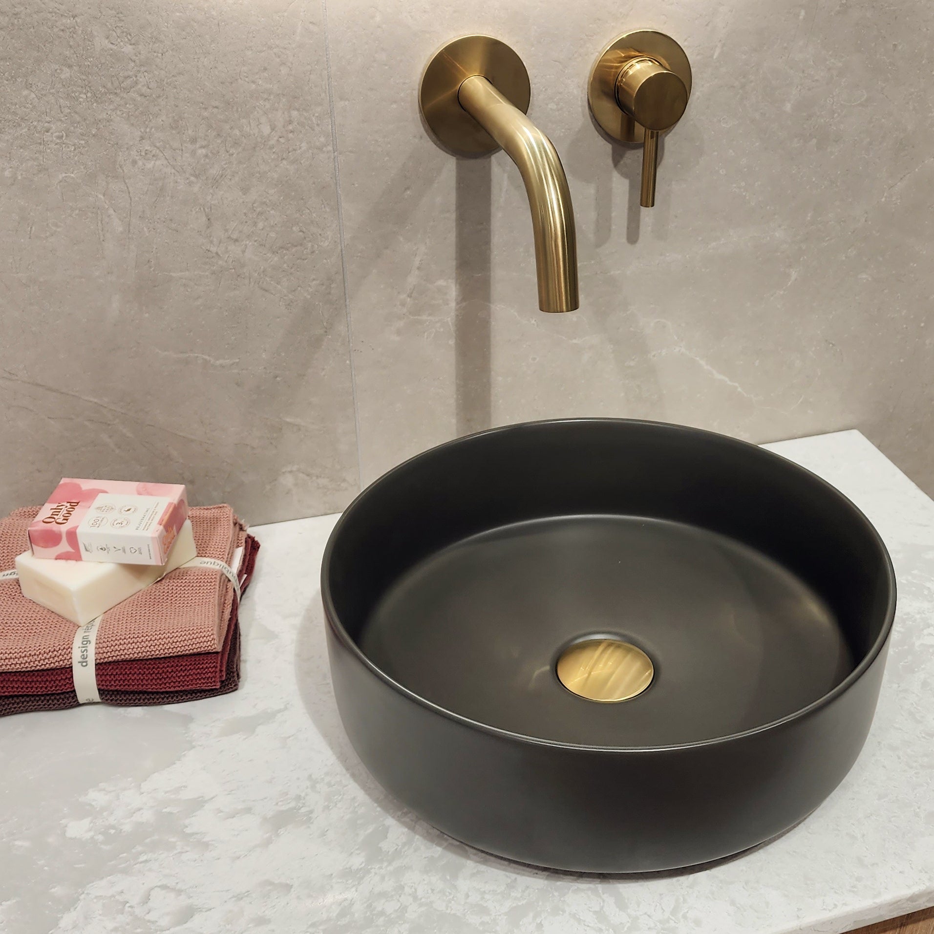 CODE PURE ROUND CERAMIC BASIN 360MM
