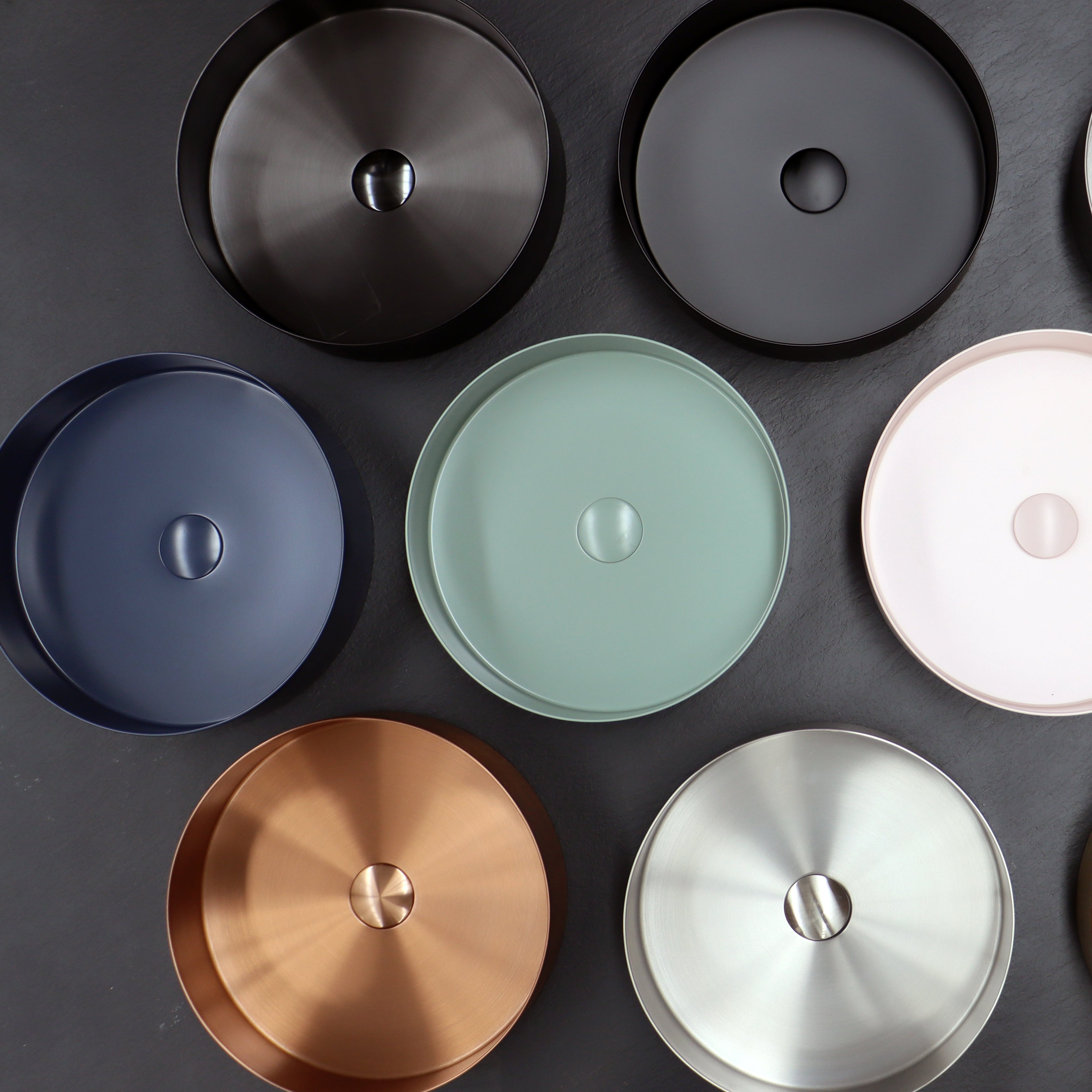 CODE FUSION 380 ROUND STAINLESS STEEL BASINS