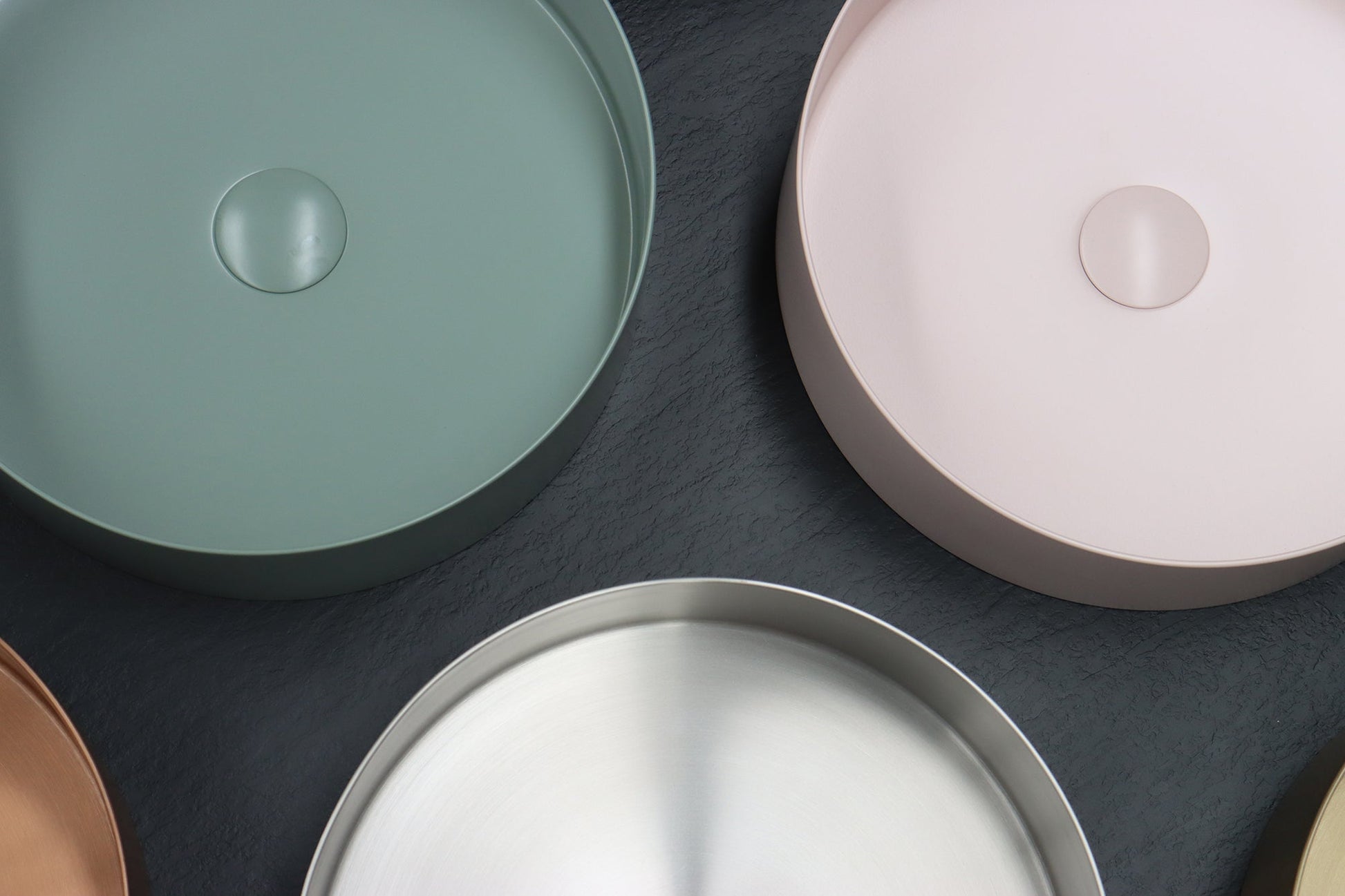 CODE FUSION 380 ROUND STAINLESS STEEL BASINS