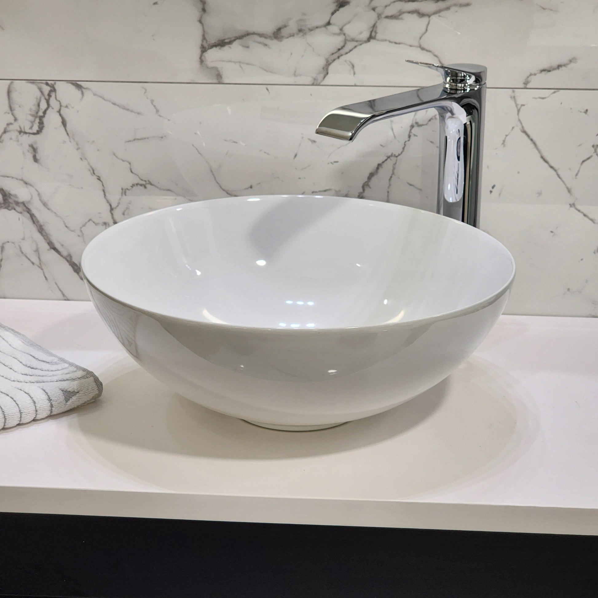 CODE PURE ARC CERAMIC BASIN 400MM RANGE