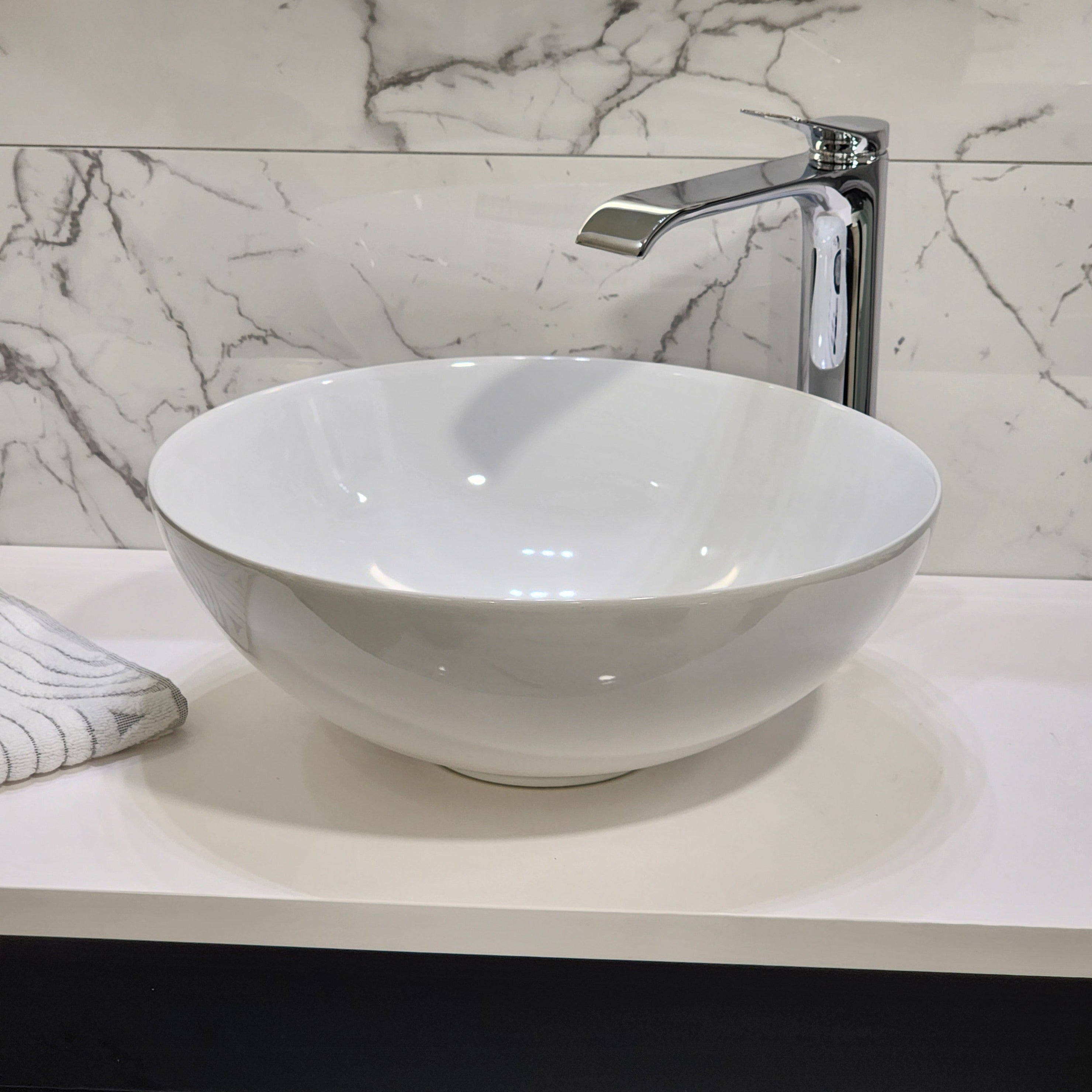 CODE PURE ARC CERAMIC BASIN 400MM RANGE