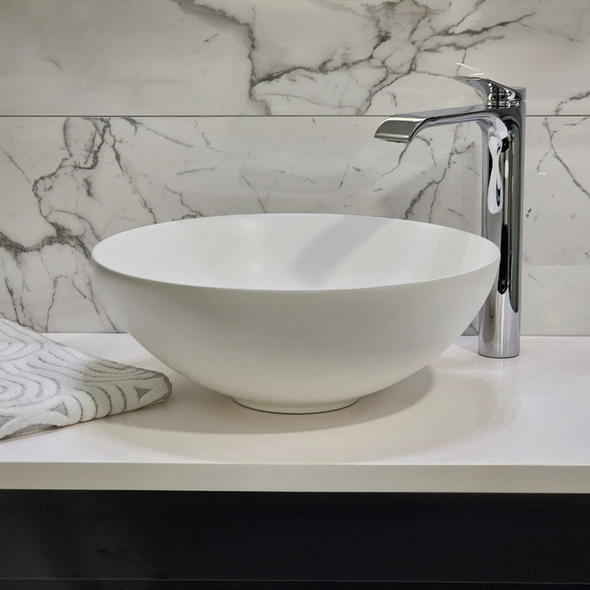 CODE PURE ARC CERAMIC BASIN 400MM RANGE