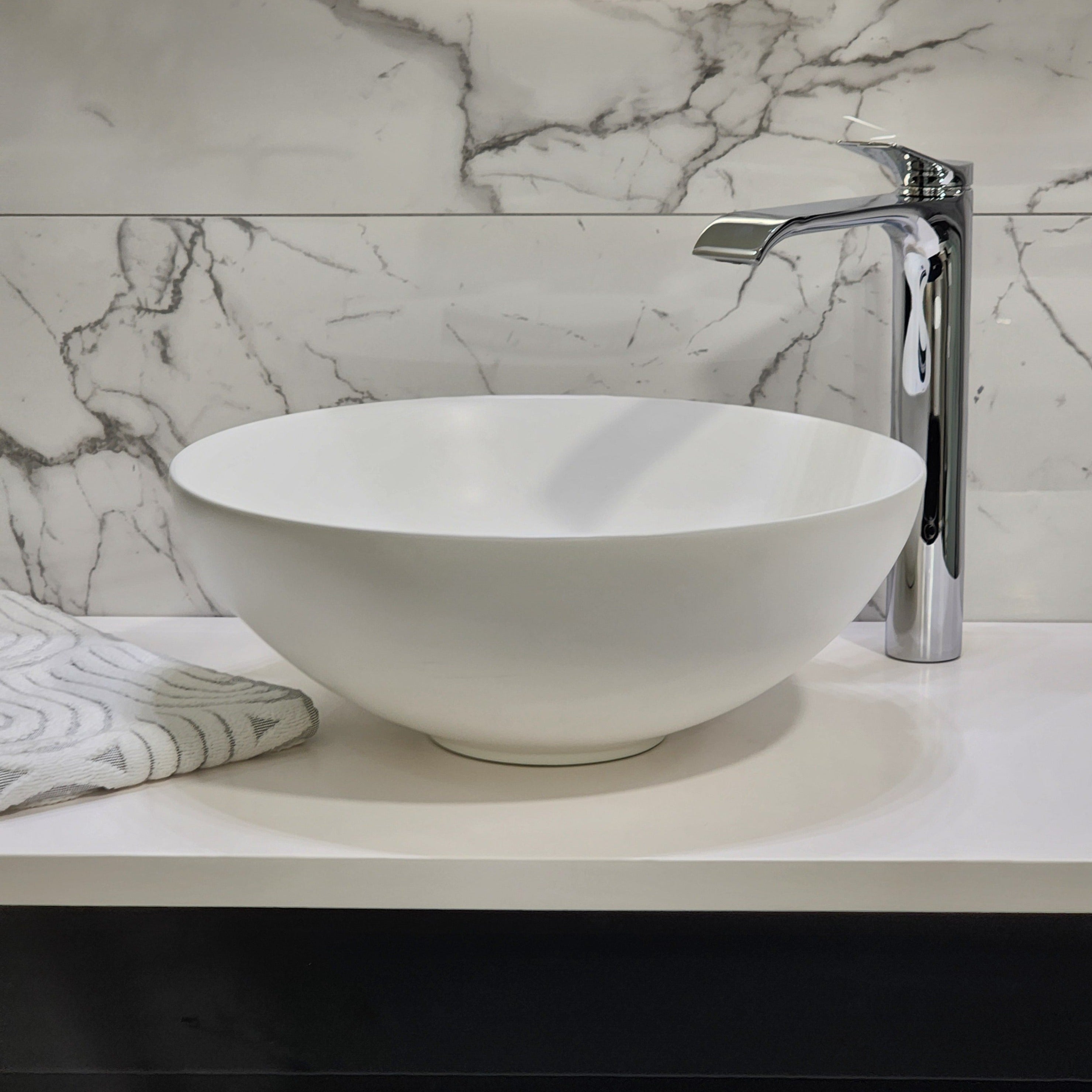 CODE PURE ARC CERAMIC BASIN 400MM RANGE