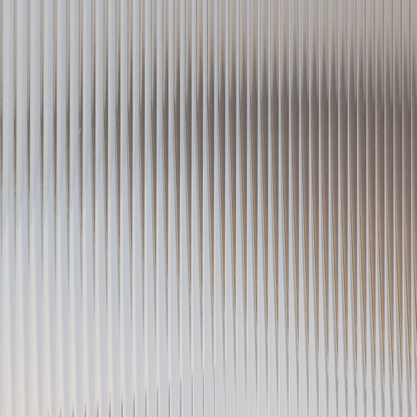 CREST REEDED GLASS FRAMED PANEL - 5 COLOURS
