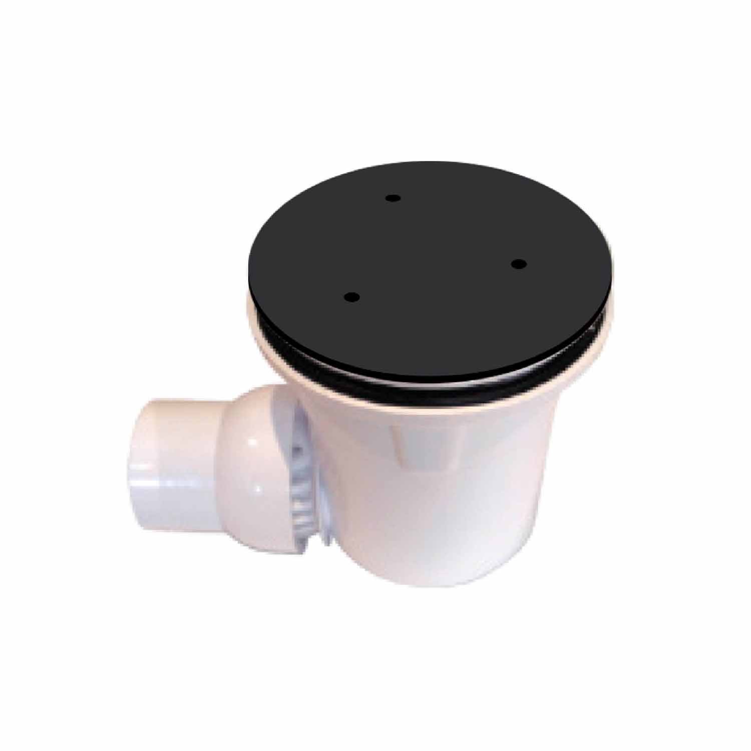 AQUAKNIGHT EASY CLEAN SHOWER WASTES (DOME LID) -3 COLOURS