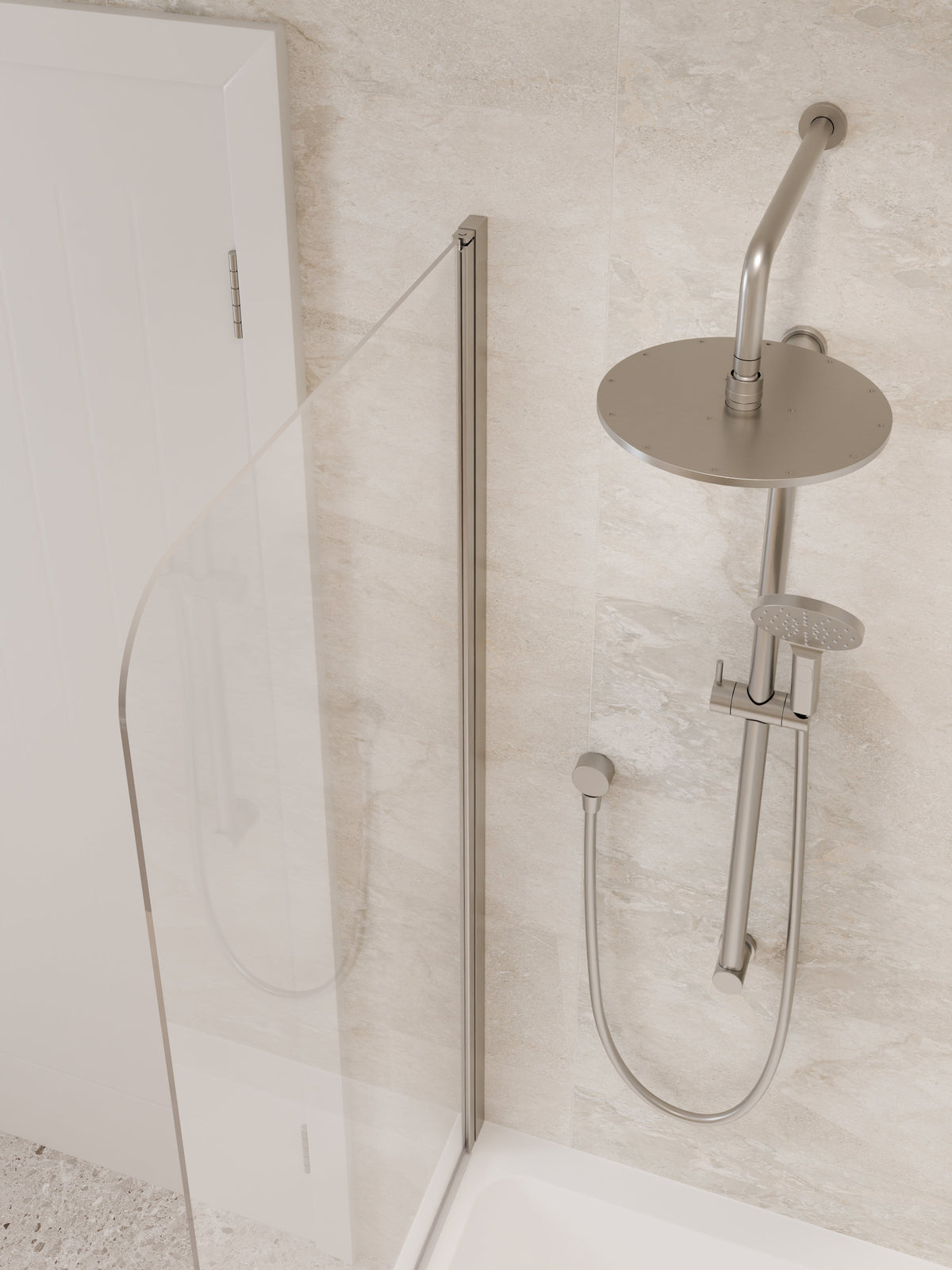 Form Single Bath Screen | 800mm