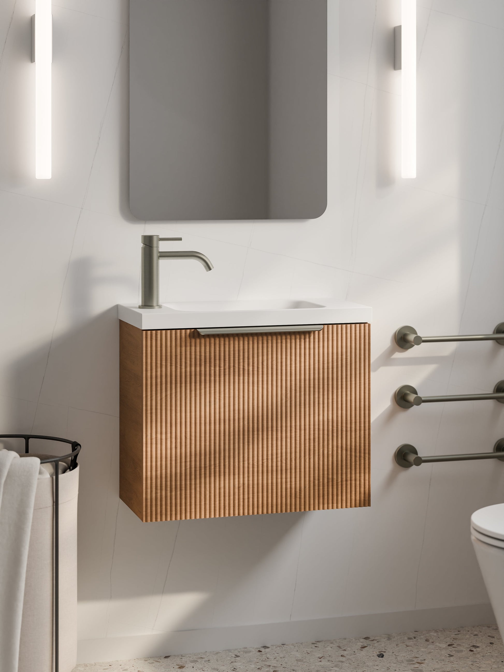 Lineare 550 Vanity | Pillar Front