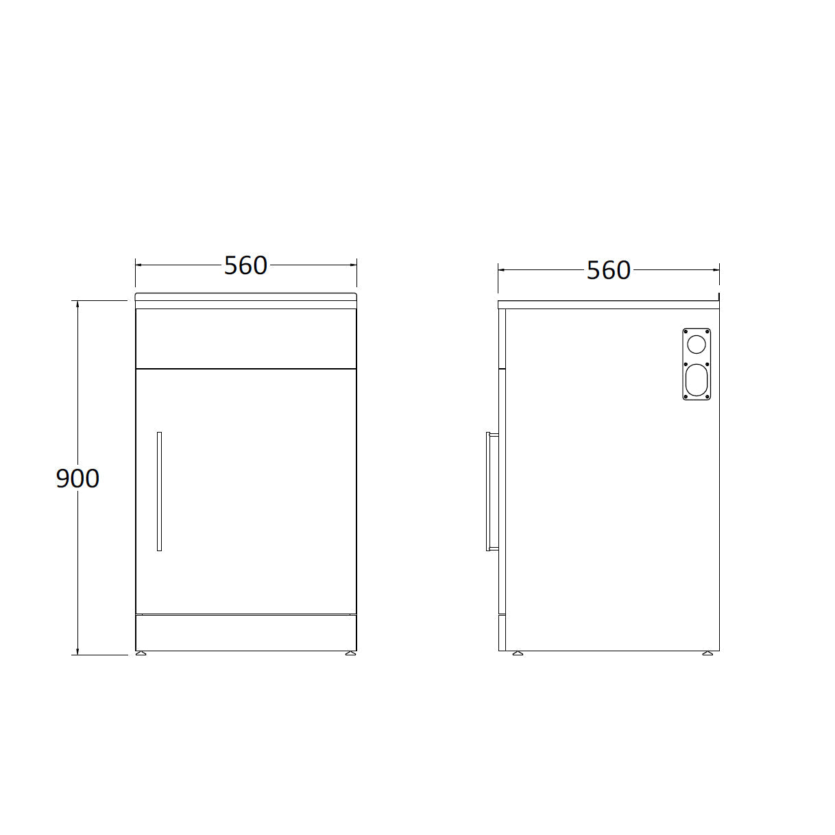 CODE TRADE LAUNDRY TUB 560