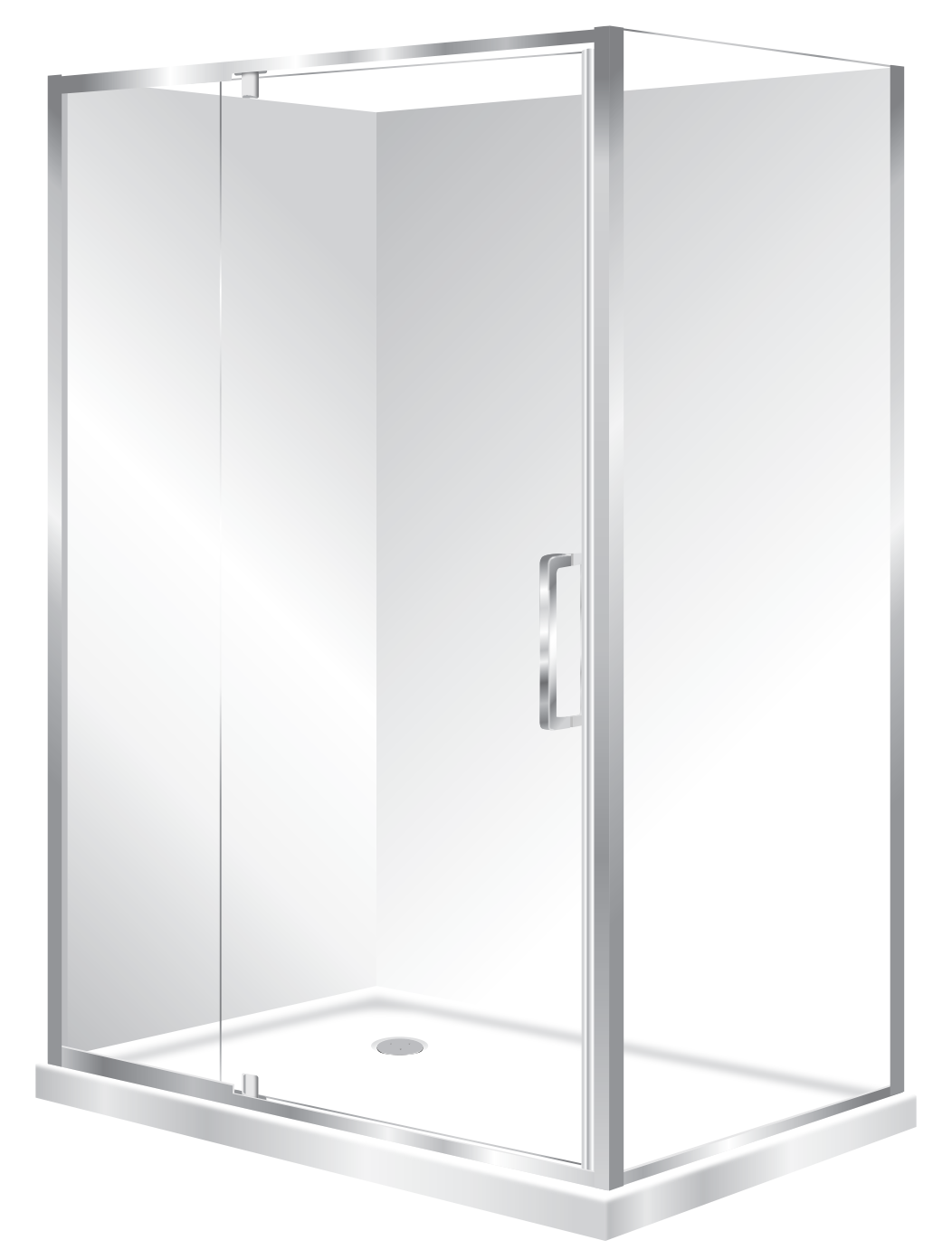 ELITE ELEGANCE 2 SIDED SHOWER KIT -  2 COLOURS