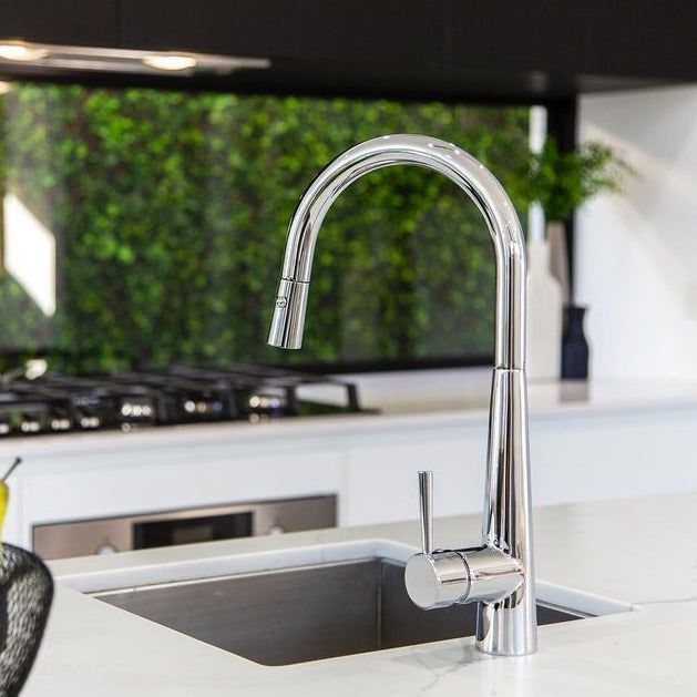 GREENS GALIANO PULLOUT SINK MIXER RANGE