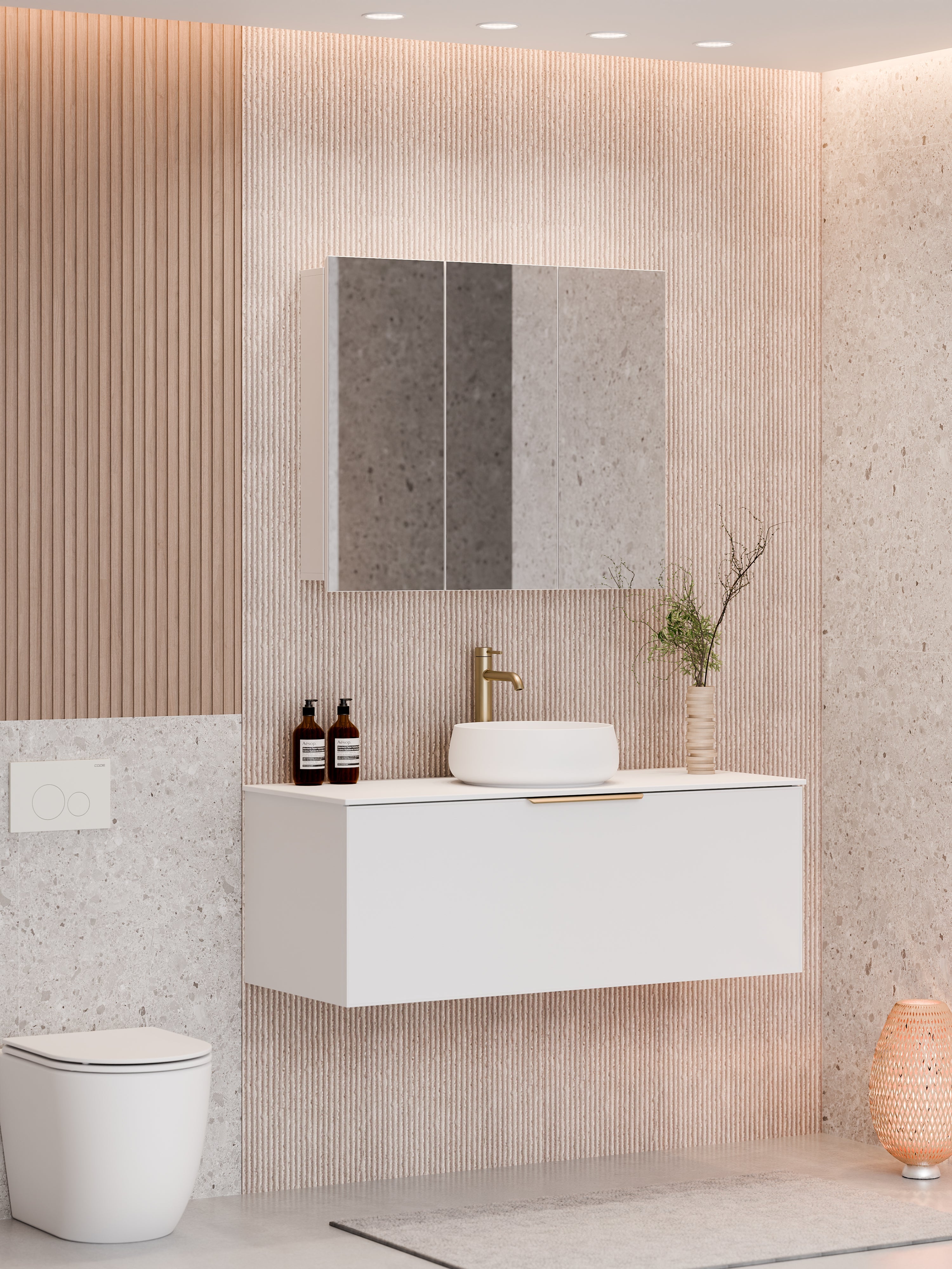 CODE PAVIA 900 MIRROR CABINET