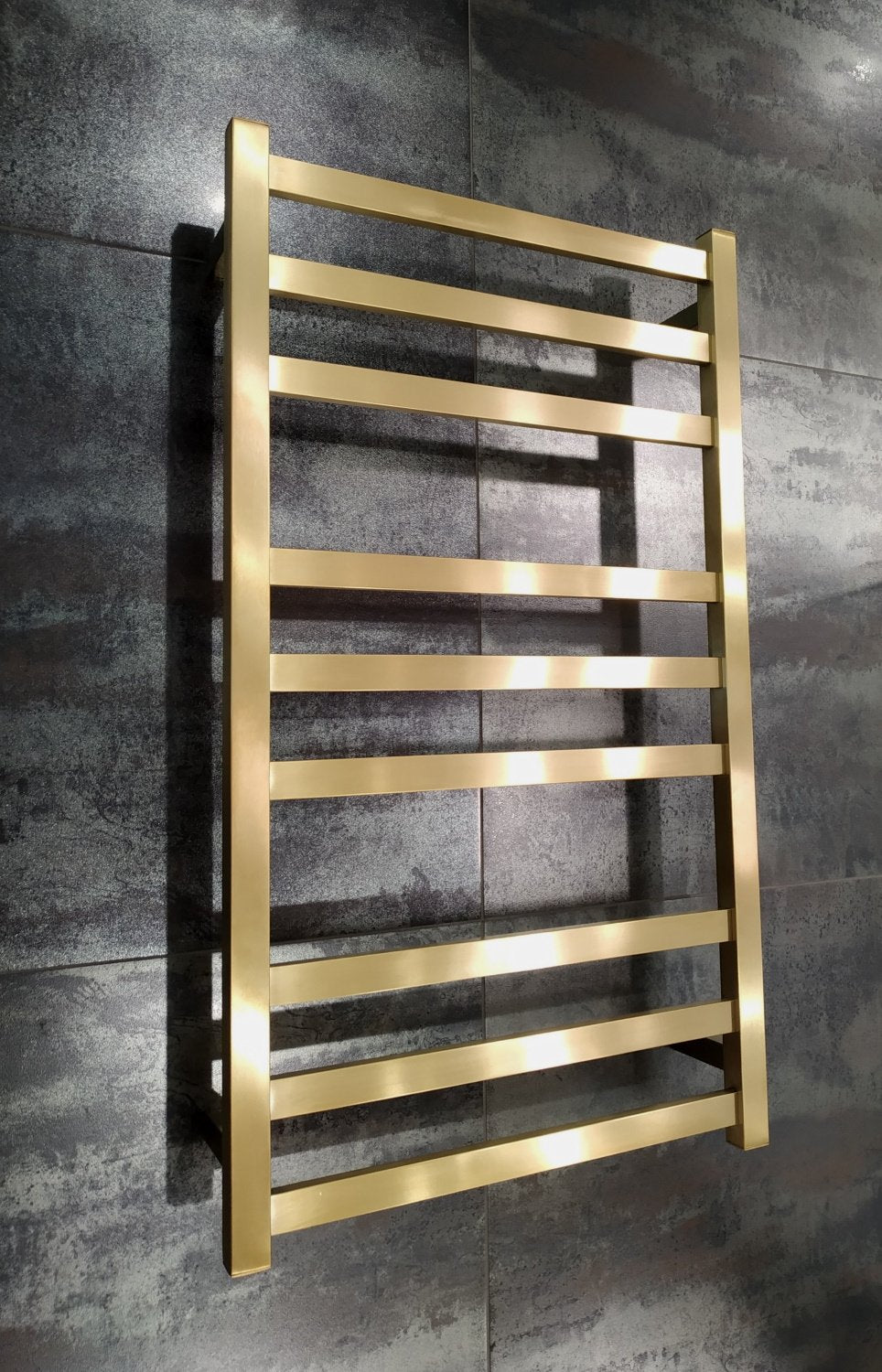 CODE SQUARE HEATED TOWEL LADDERS 900X500MM - 5 COLOURS