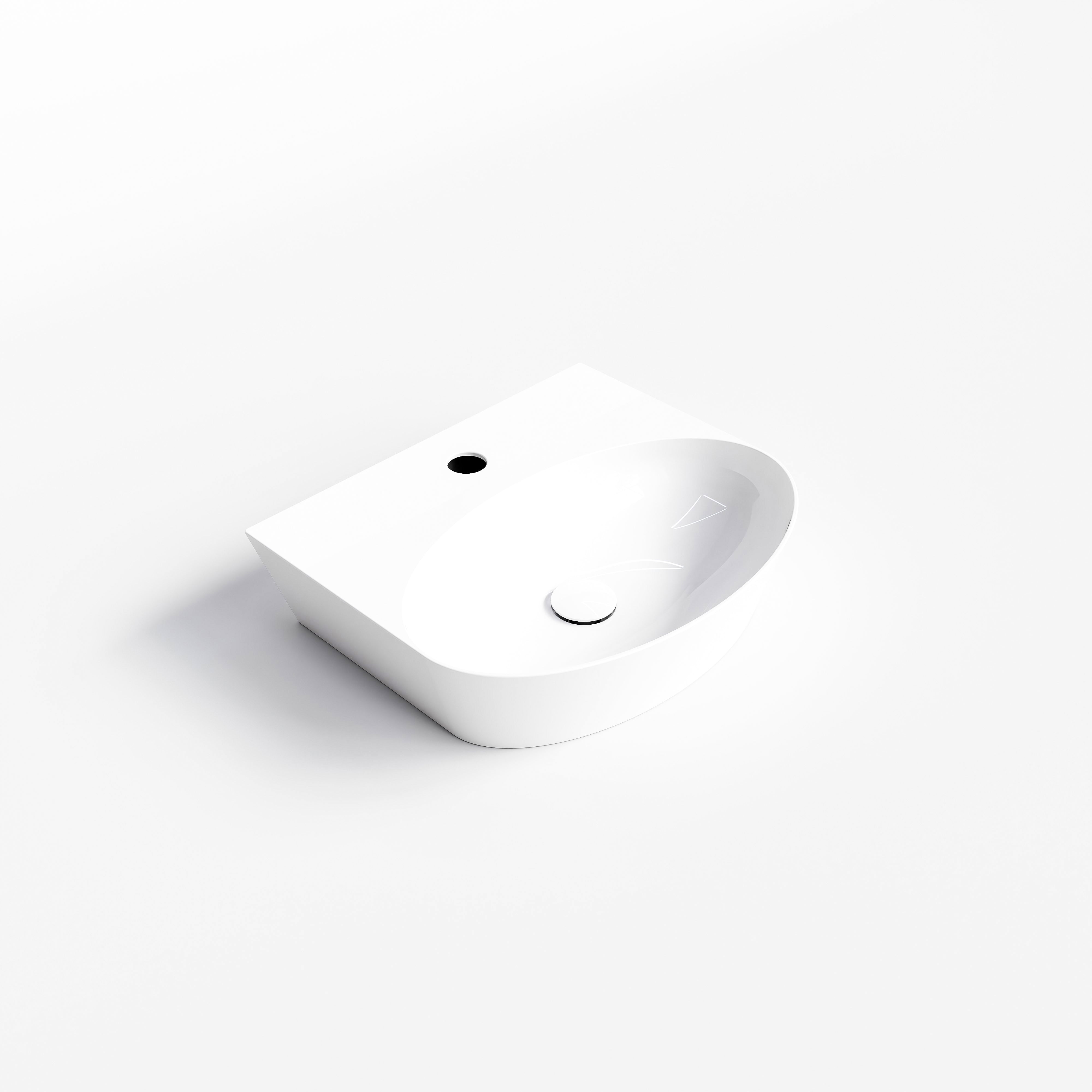 CODE PURE ELLIPSE CERAMIC BASIN 460MM