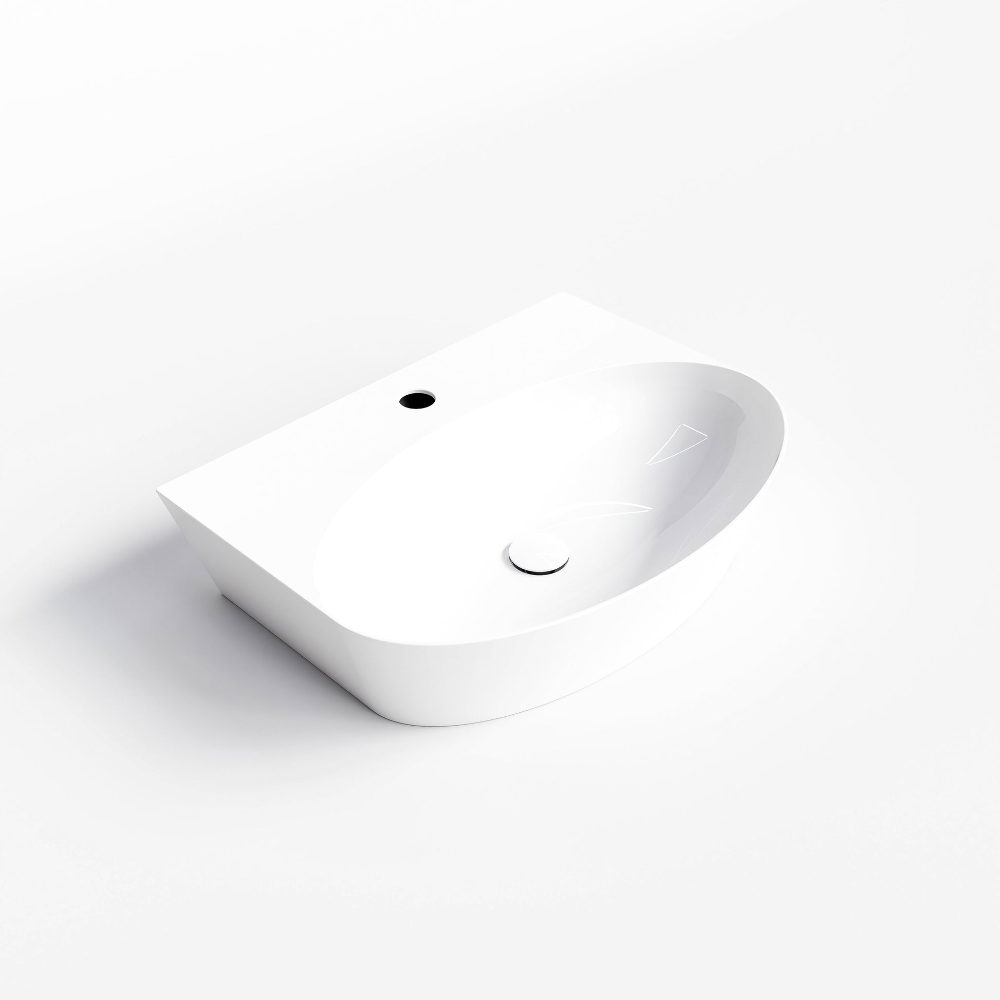 CODE PURE ELLIPSE CERAMIC BASIN 600MM
