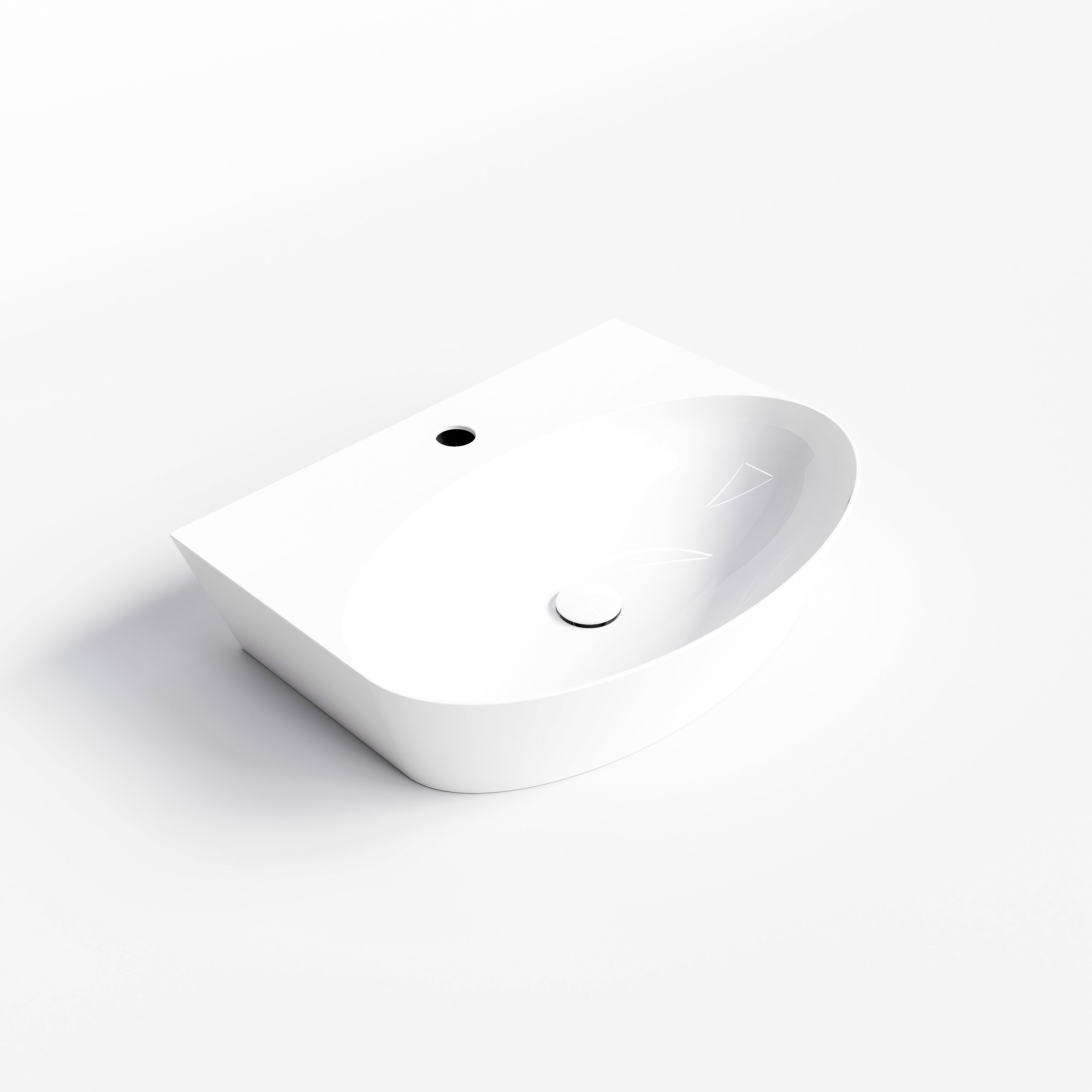 CODE PURE ELLIPSE CERAMIC BASIN 600MM