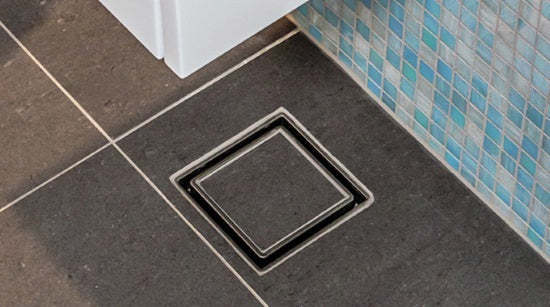 ALLPROOF INVISI-DRAIN TILE OVER SHOWER WASTE KIT - 4 COLOURS