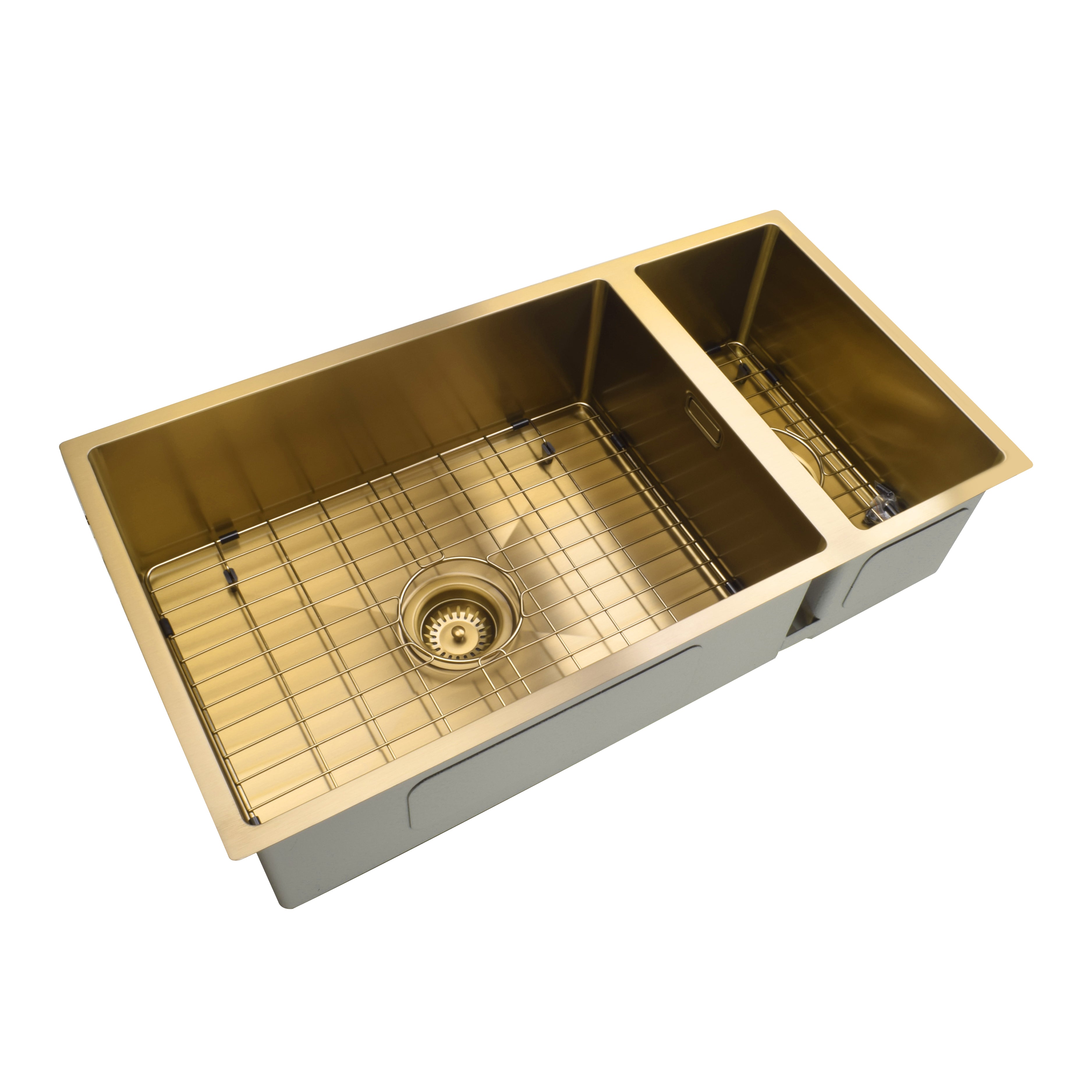 Code Aspen 650 (450+200) Double Bowl Sink