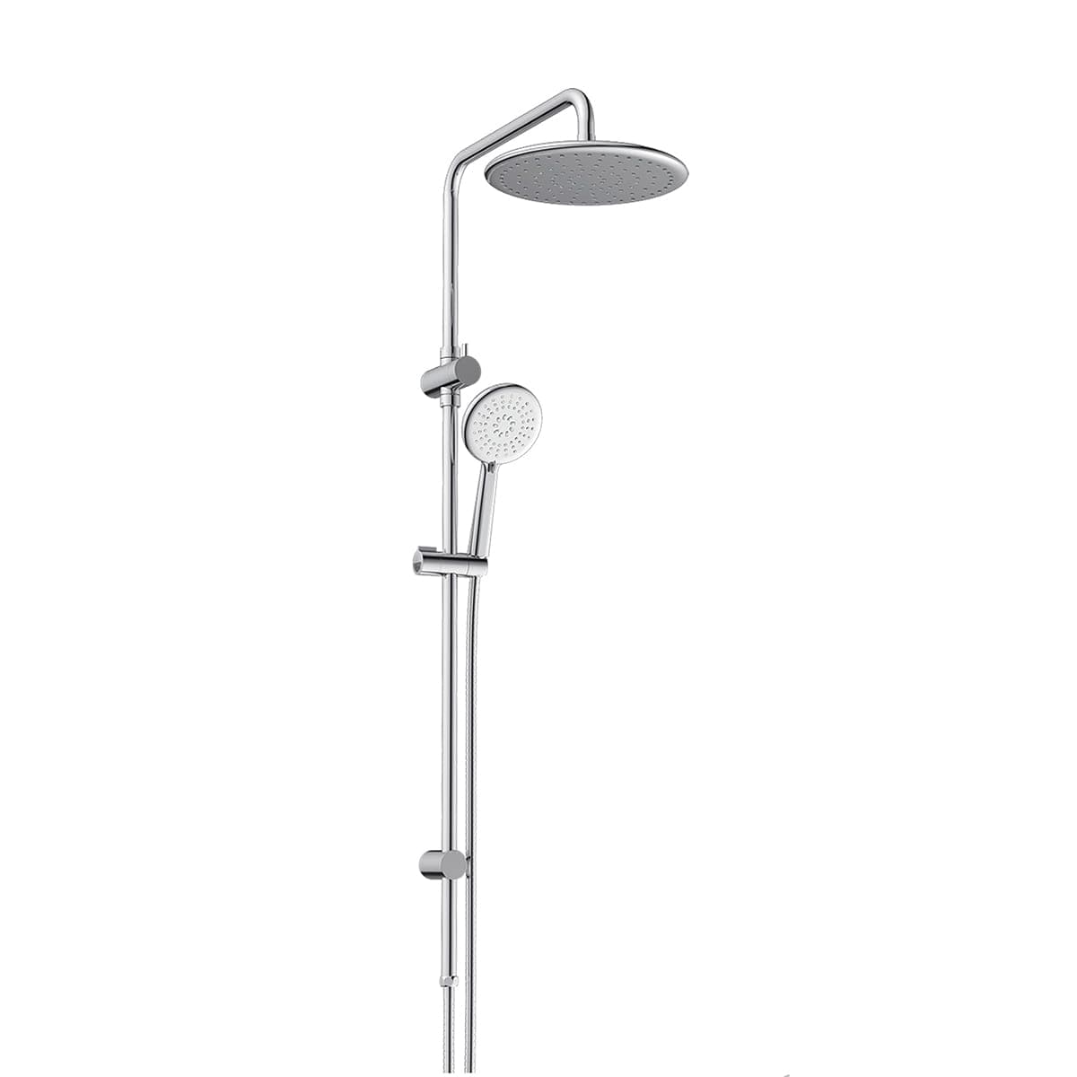 GREENS ROCCO TWIN RAIL SHOWER COLUMN - 5 COLOURS