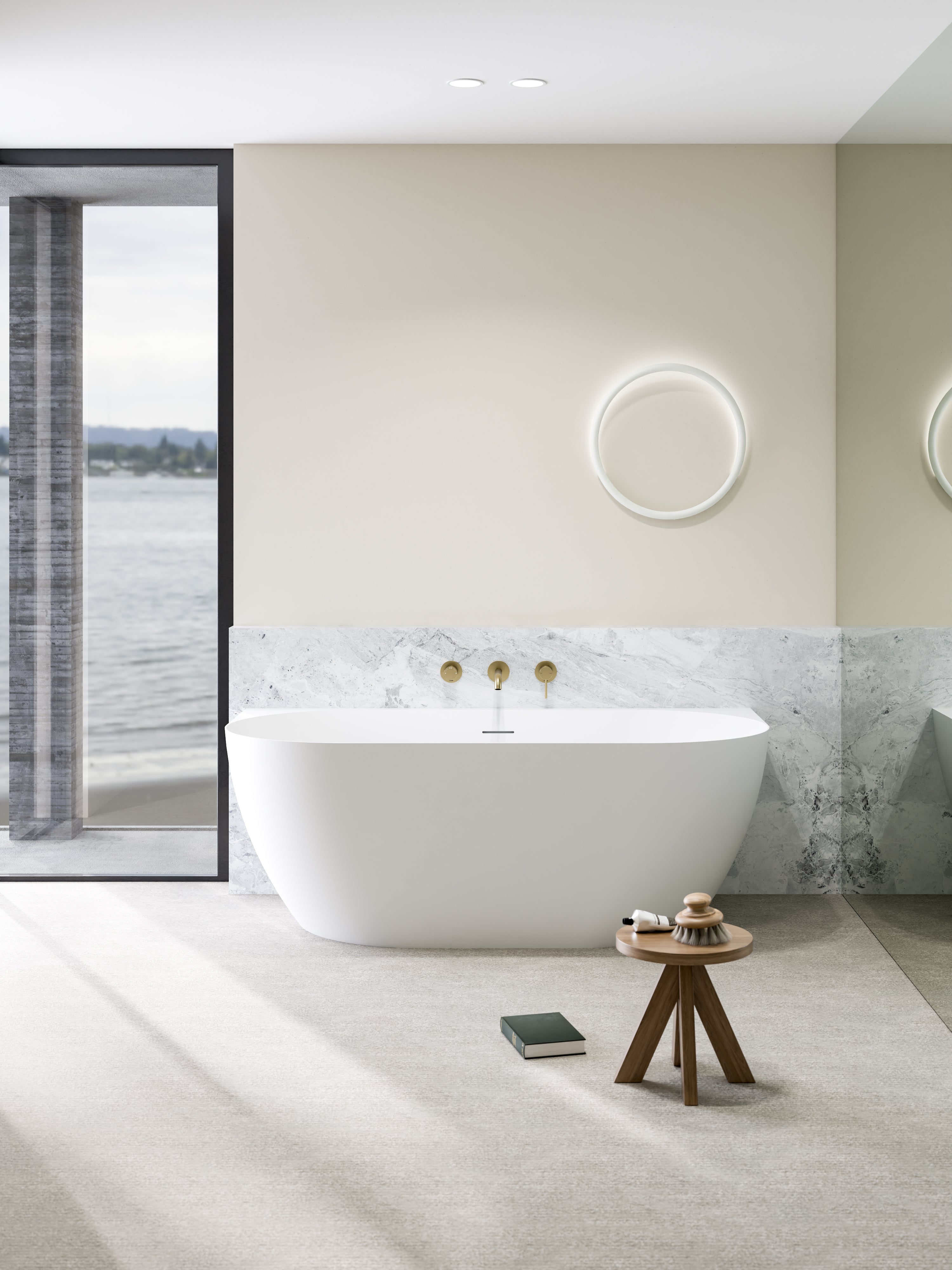 CODE ENDURA ARC BTW ACRYLIC BATH | 1600