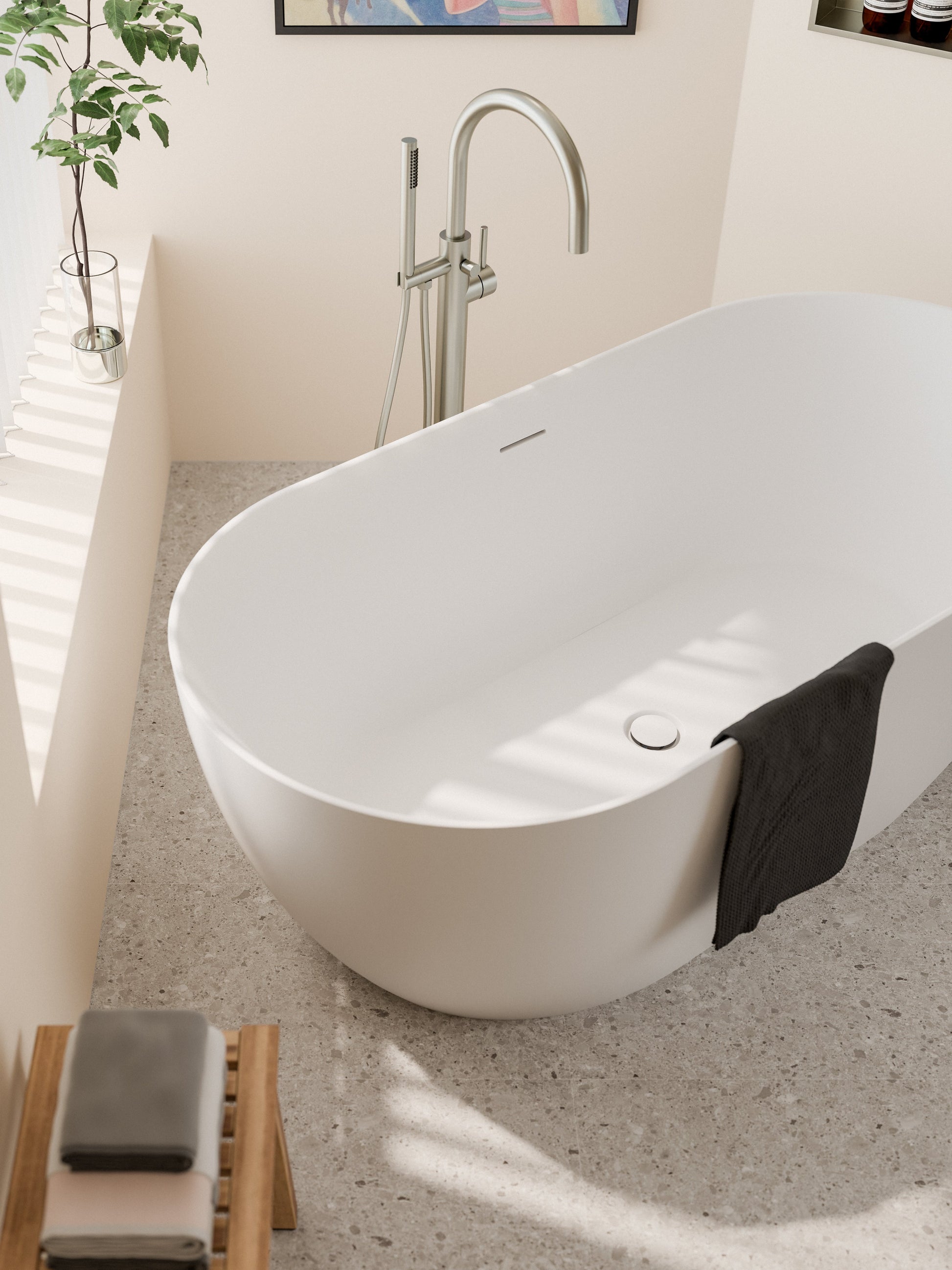 CODE ENDURA ARC ACRYLIC 1650 FREESTANDING BATH