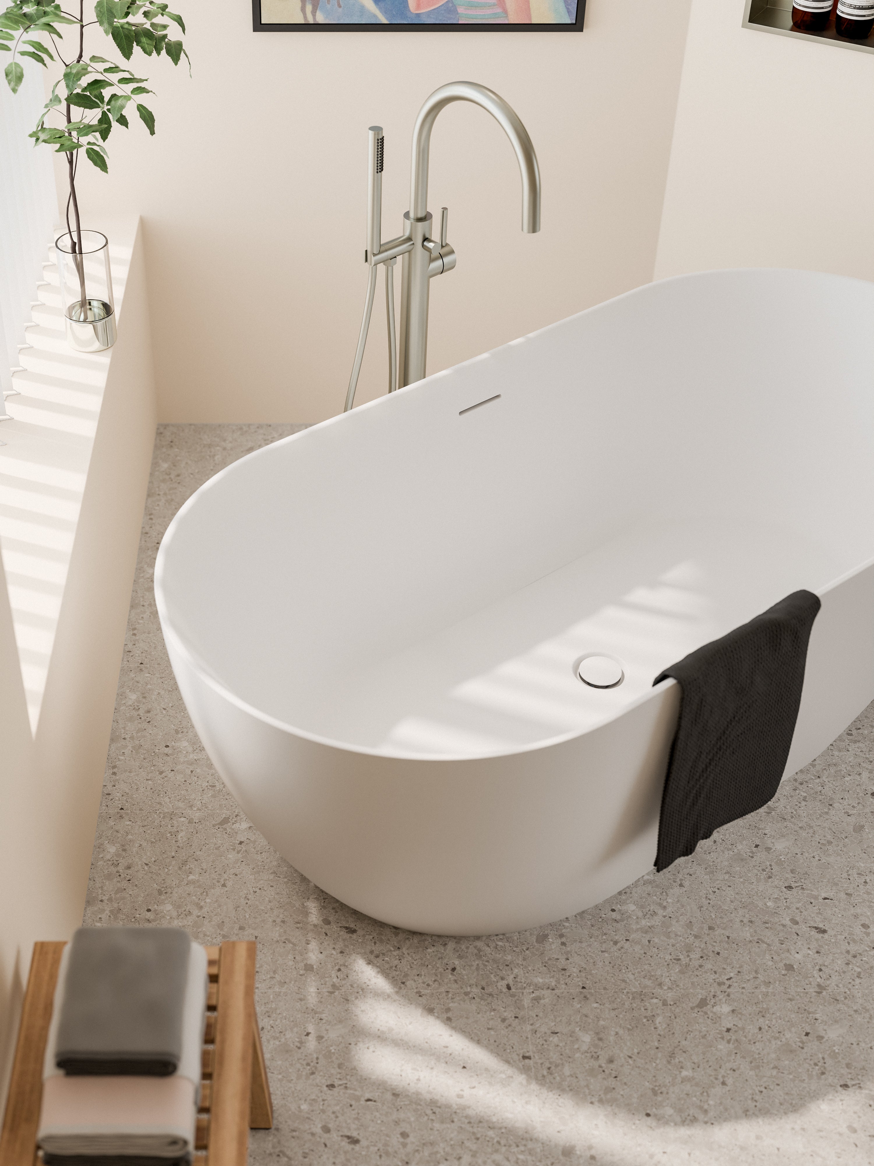 CODE ENDURA ARC ACRYLIC 1650 FREESTANDING BATH
