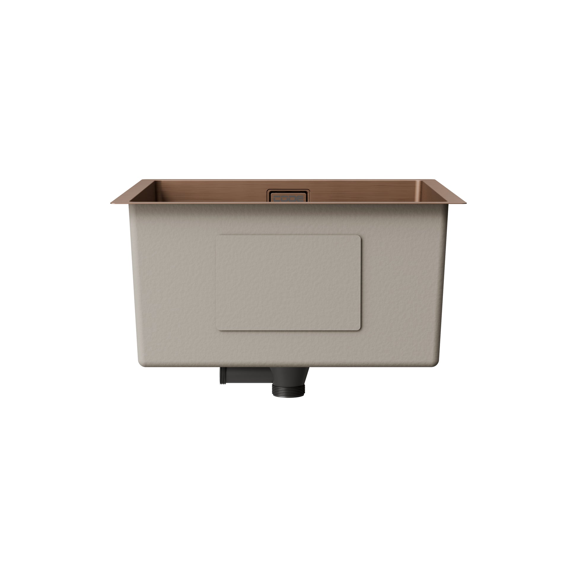CODE ASPEN 400X400 PVD 304 STAINLESS STEEL KITCHEN SINKS