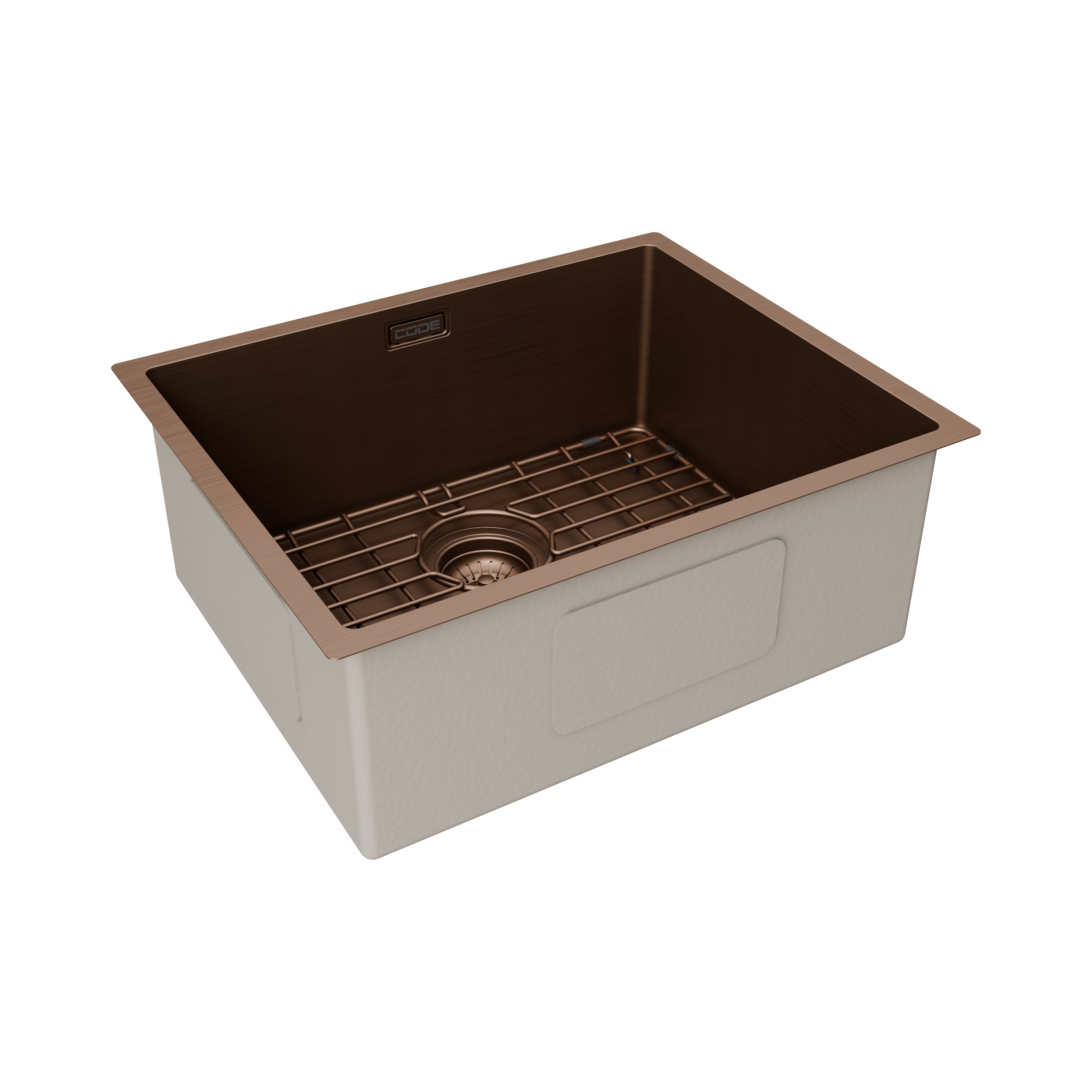 CODE ASPEN 500X400 PVD 304 STAINLESS STEEL KITCHEN SINKS - 5 COLOURS