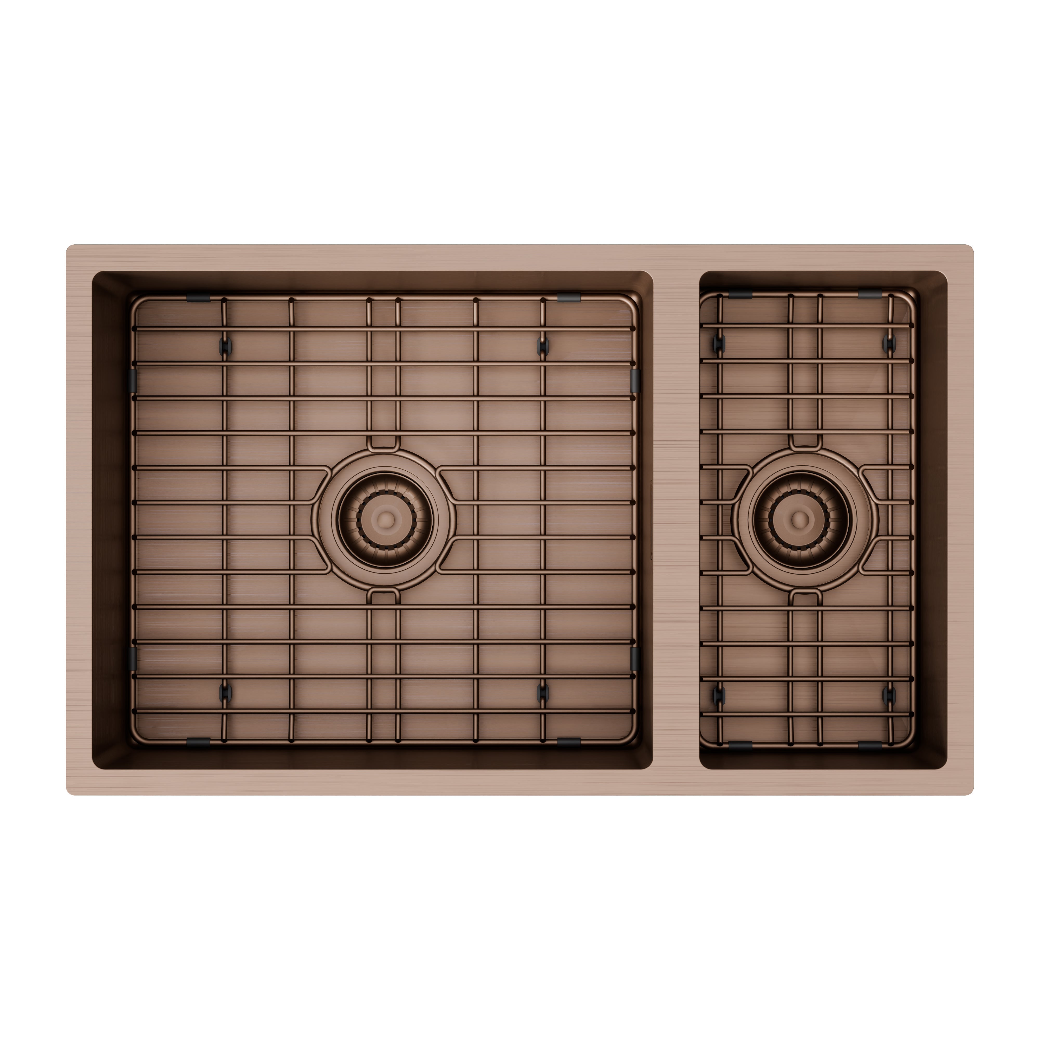 Code Aspen 650 (450+200) Double Bowl Sink