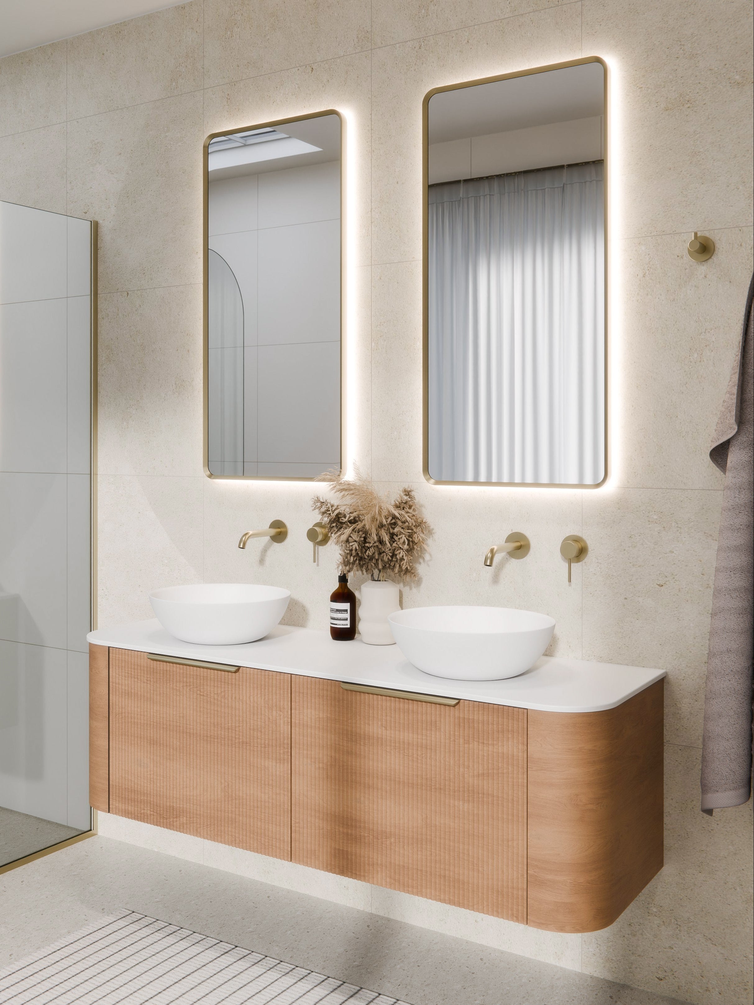 CODE AURA RECTANGLE 500x1050 LED MIRROR
