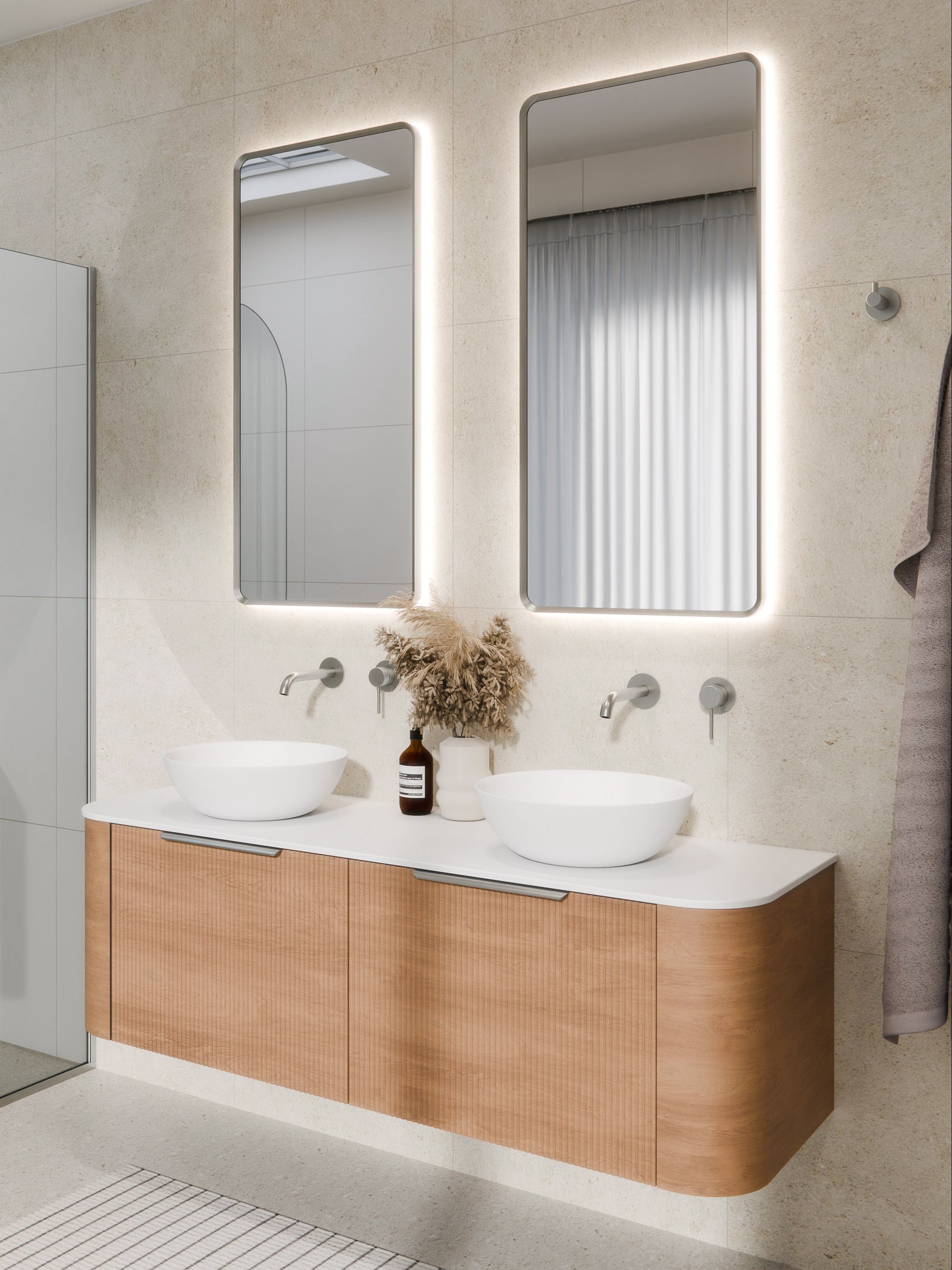 CODE AURA RECTANGLE 500x1050 LED MIRROR