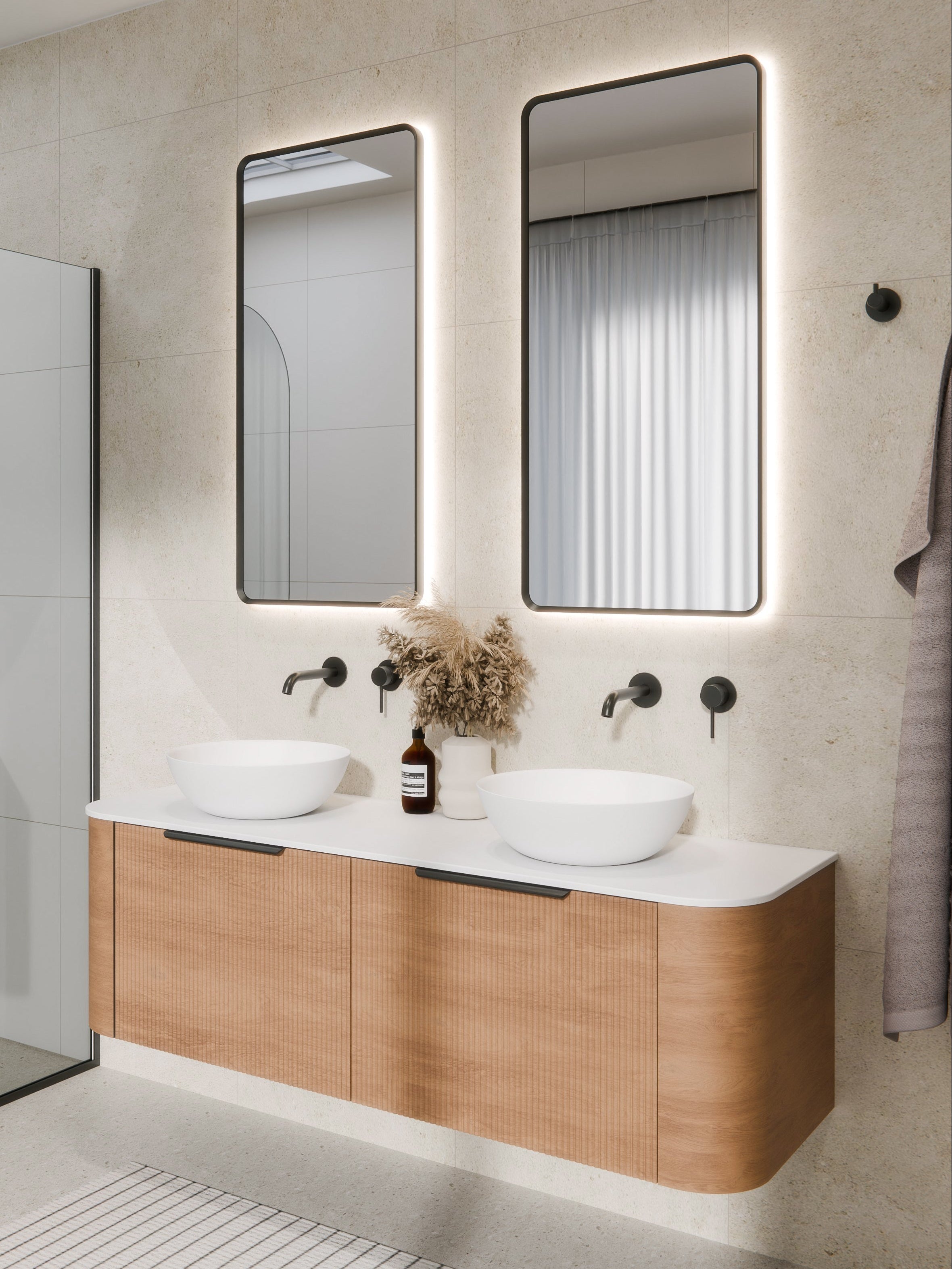 CODE AURA RECTANGLE 500x1050 LED MIRROR