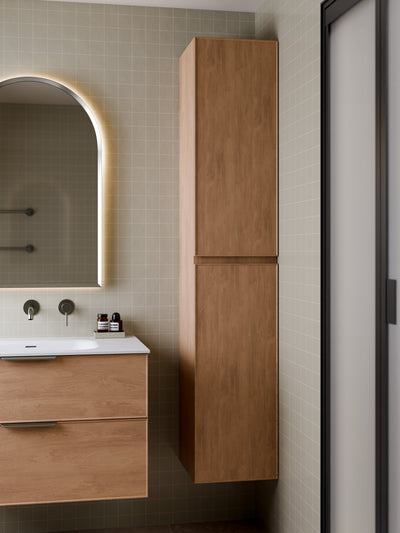 Lineare Tall Bathroom Cabinet | Axel Front