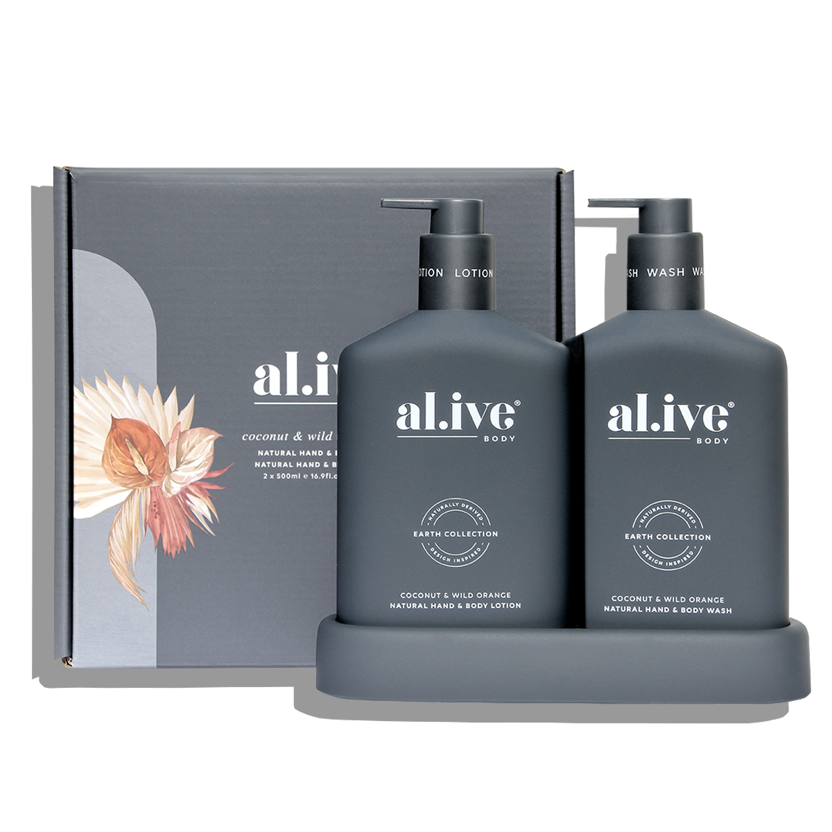 AL.IVE WASH & LOTION DUO - COCONUT & WILD ORANGE