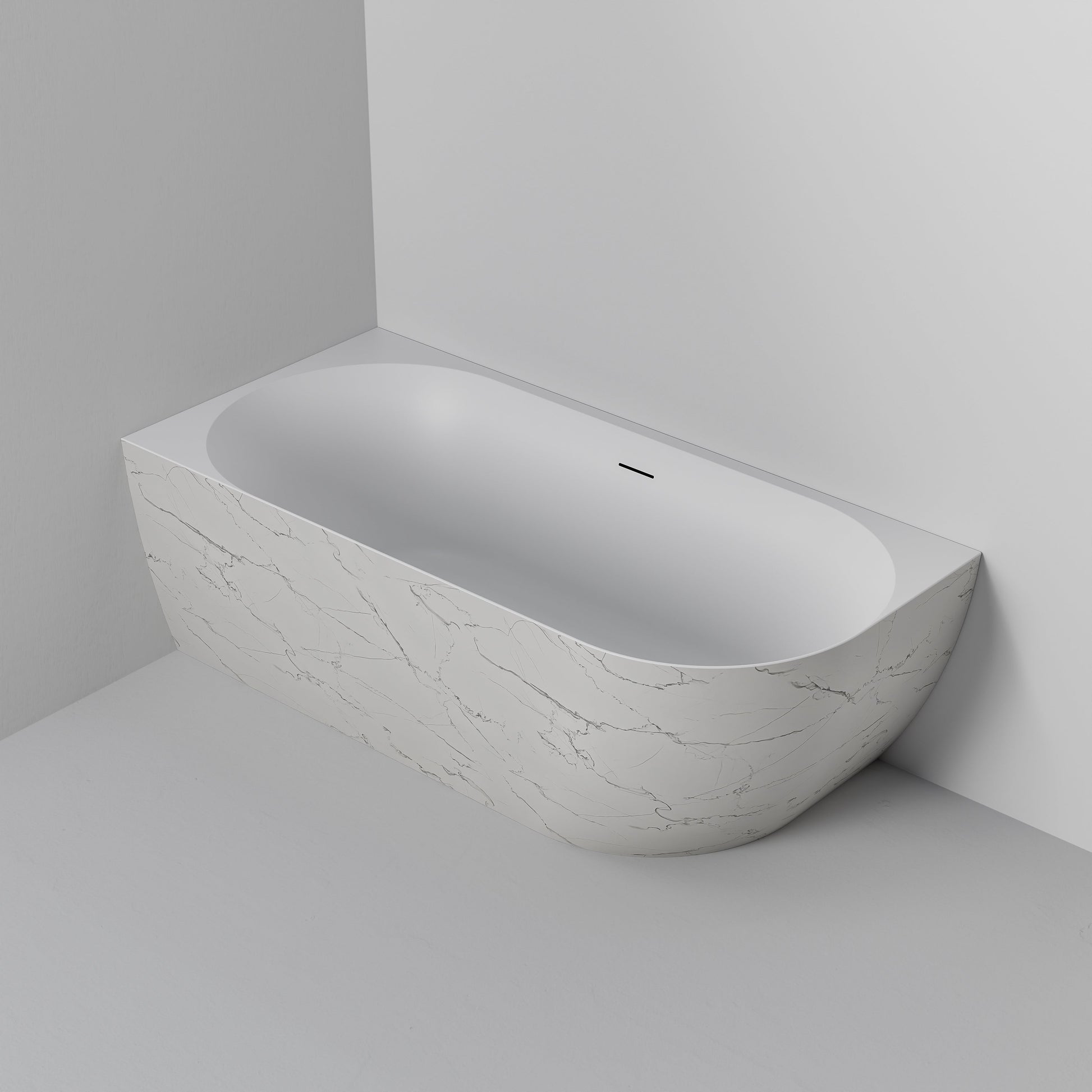 CODE ENDURA ARC ACRYLIC CORNER BATH | 1700 RANGE