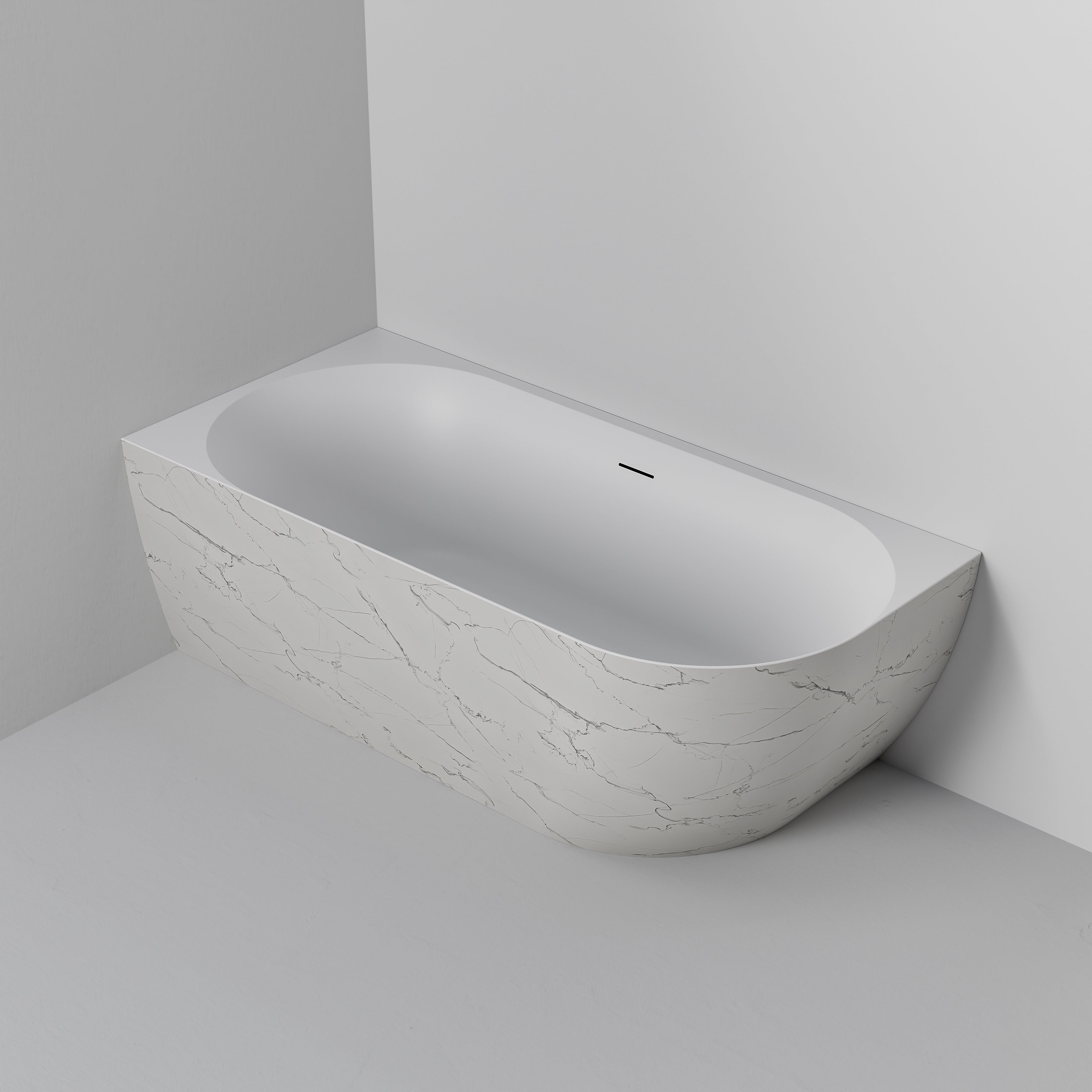 CODE ENDURA ARC ACRYLIC CORNER BATH | 1700 RANGE